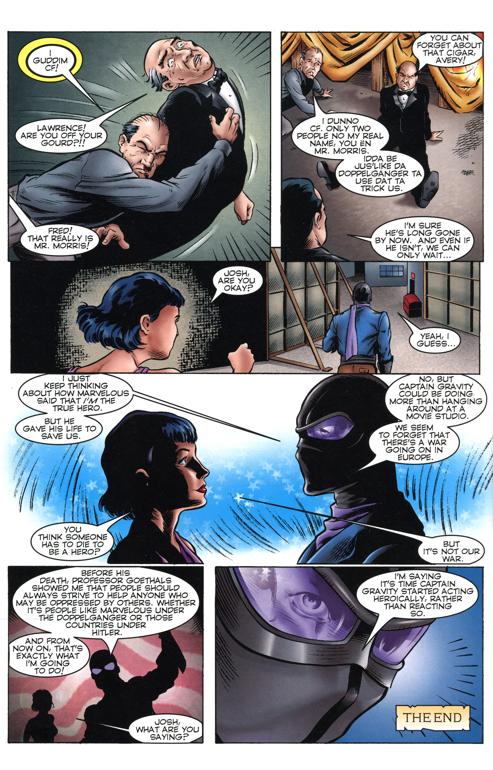 Read online Captain Gravity: One True Hero comic -  Issue # Full - 25