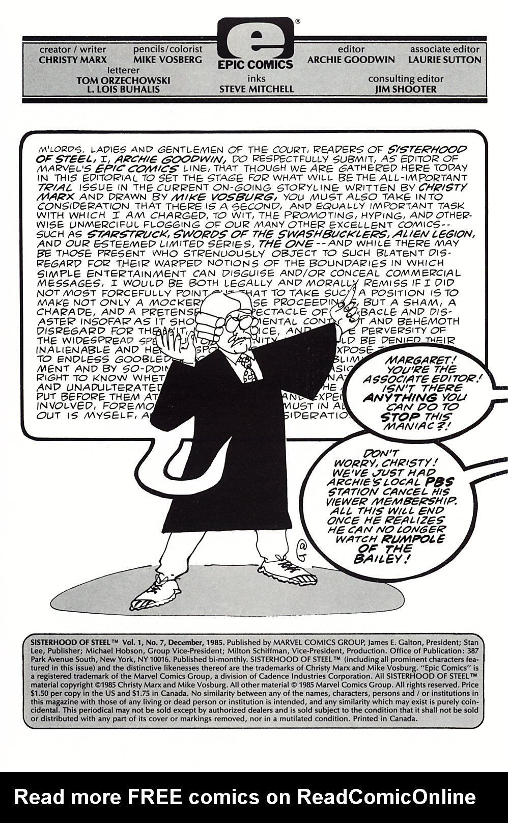 Read online Sisterhood of Steel comic -  Issue #7 - 2