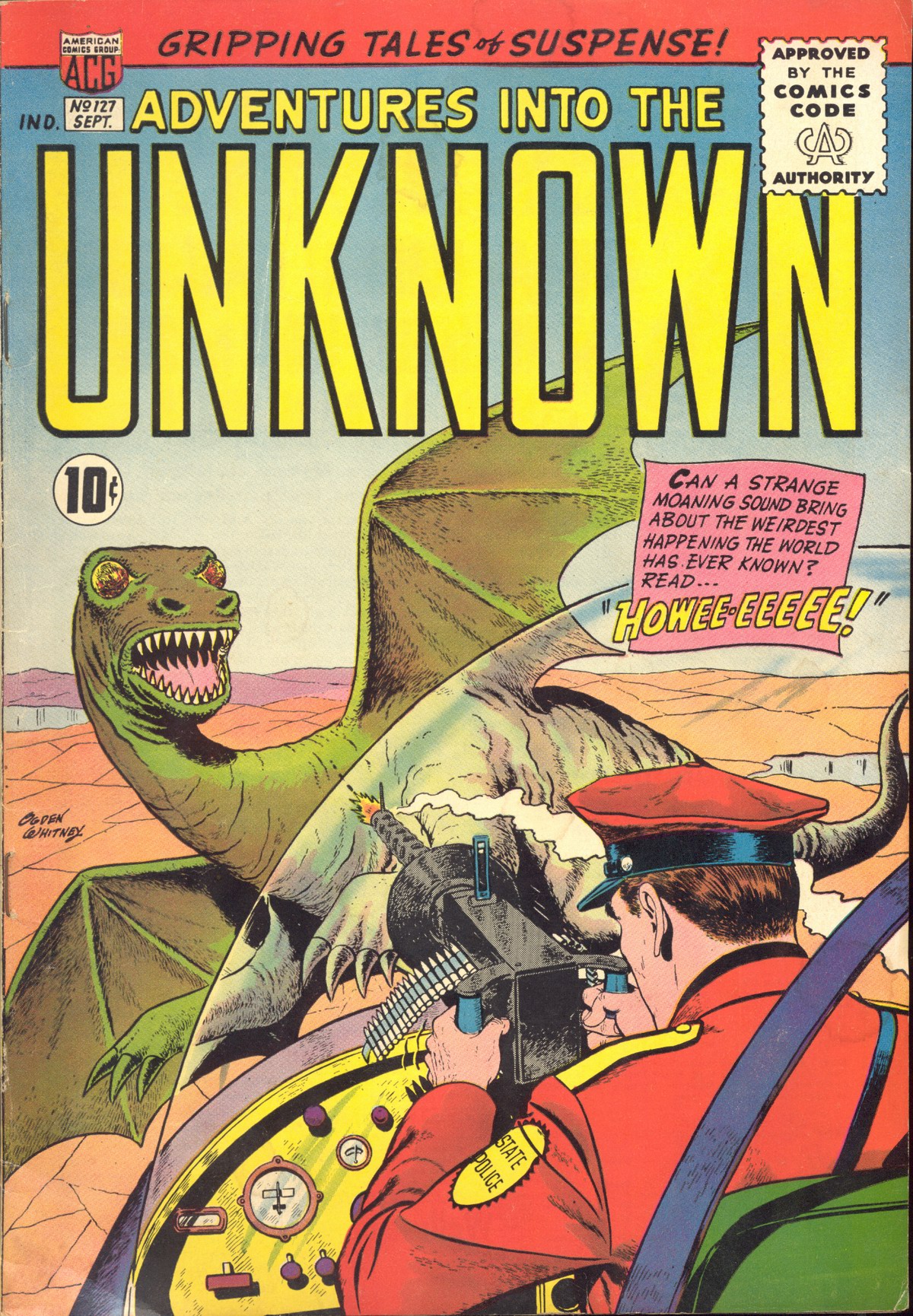 Read online Adventures Into The Unknown comic -  Issue #127 - 1