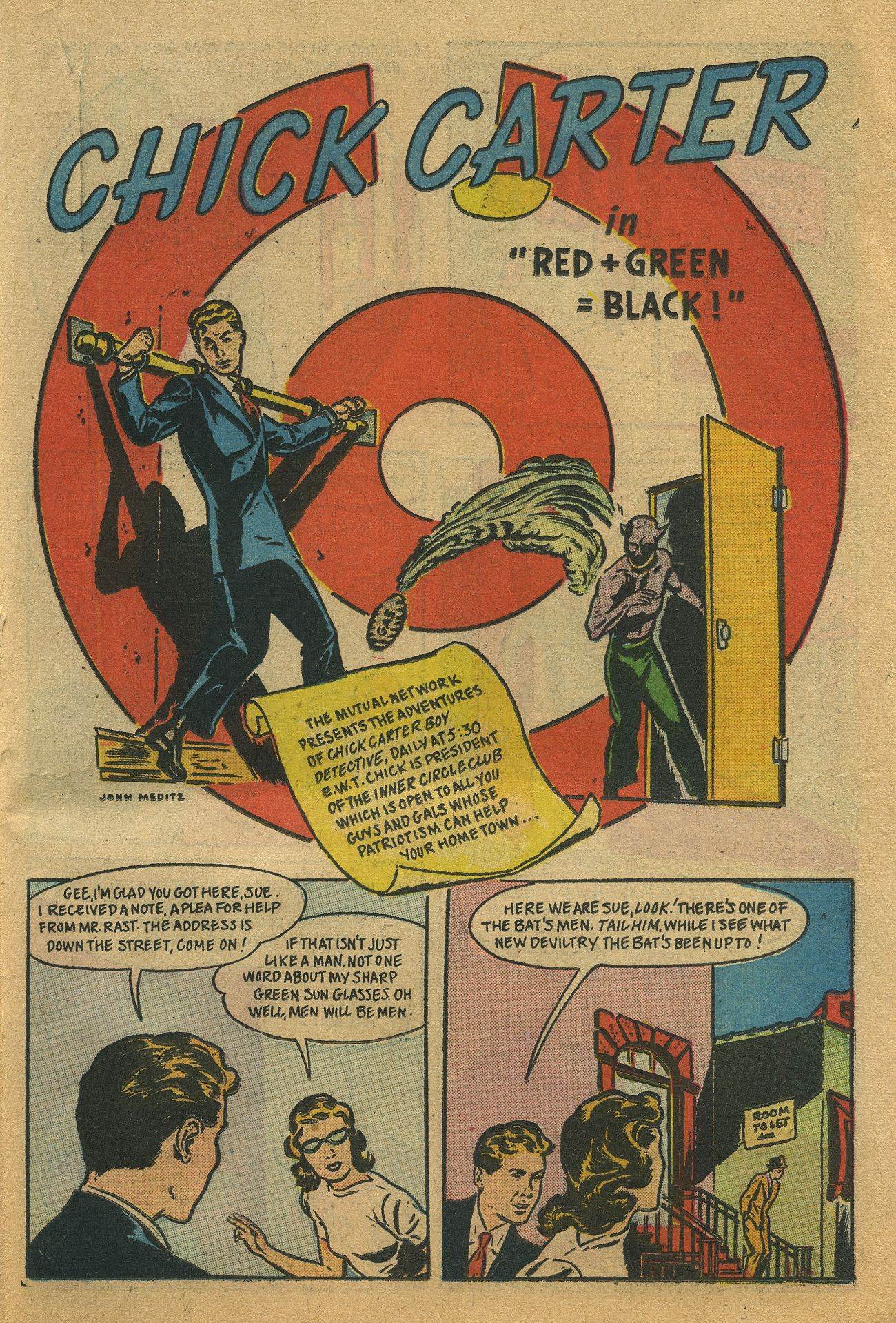 Read online Shadow Comics comic -  Issue #40 - 35