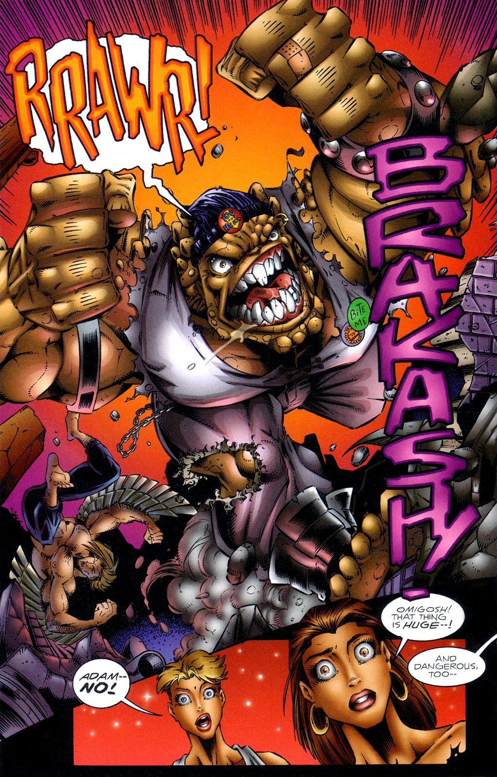 Read online NewMen comic -  Issue #14 - 18