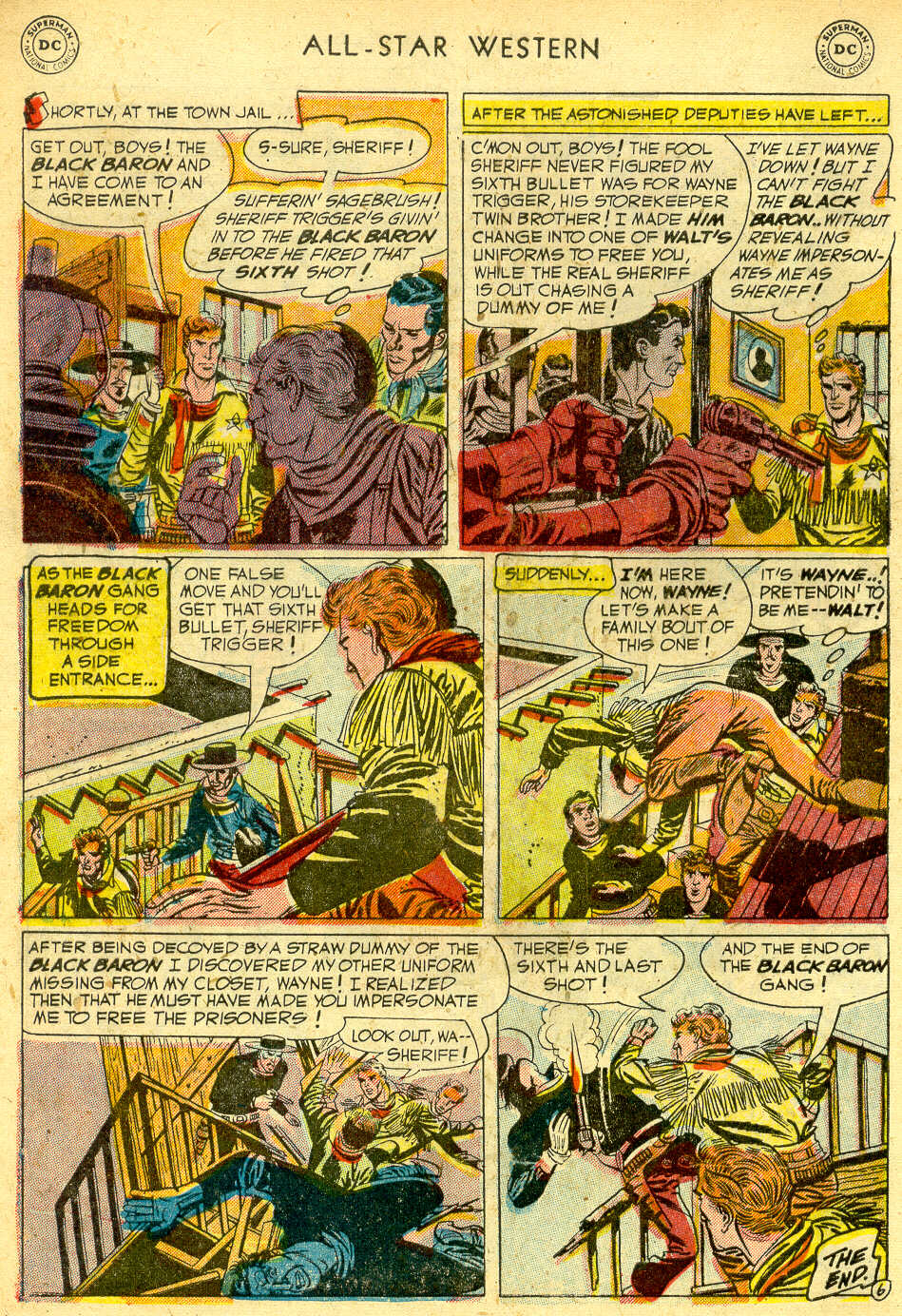 Read online All-Star Western (1951) comic -  Issue #68 - 8