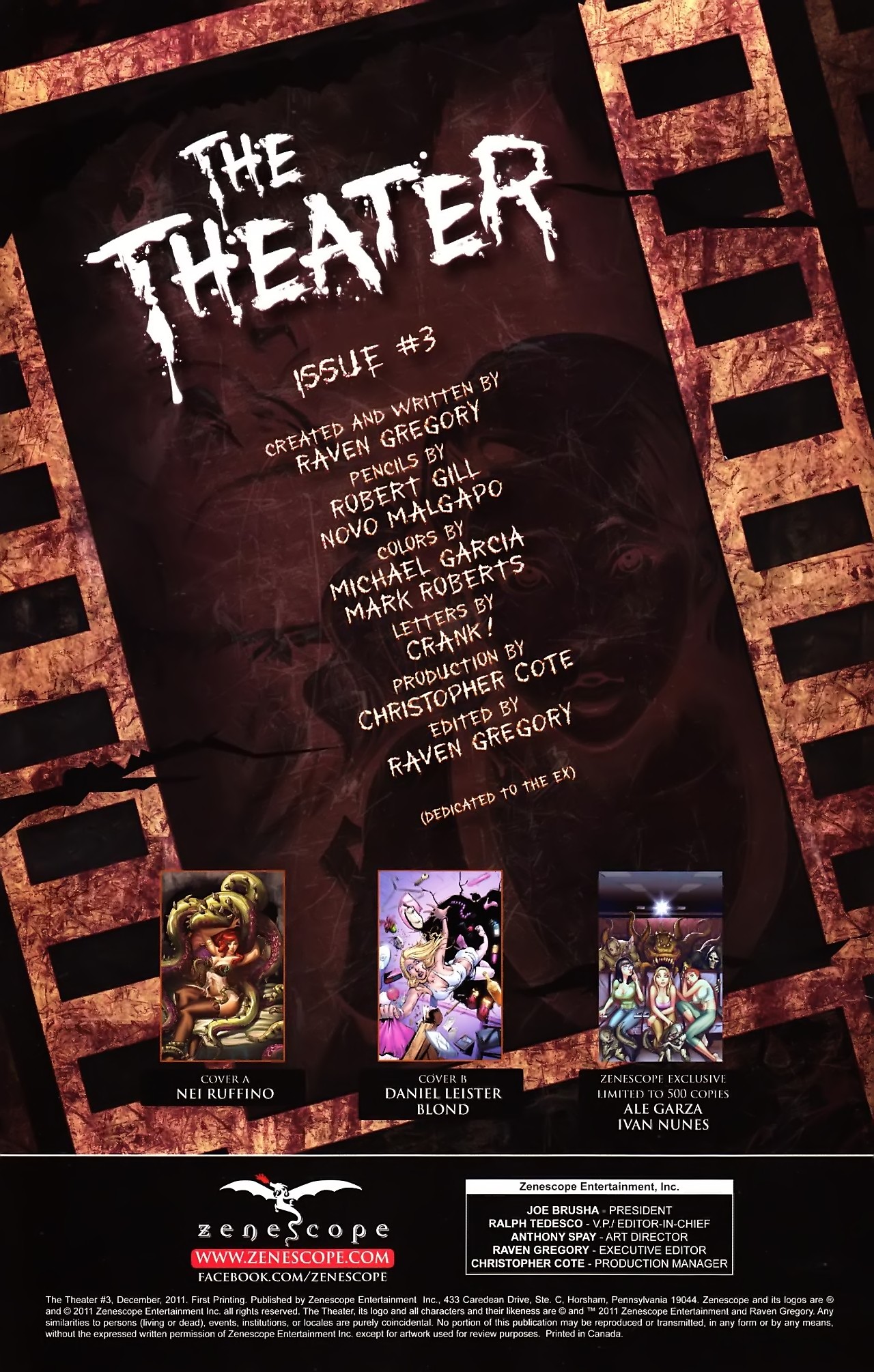 Read online The Theater comic -  Issue #3 - 3