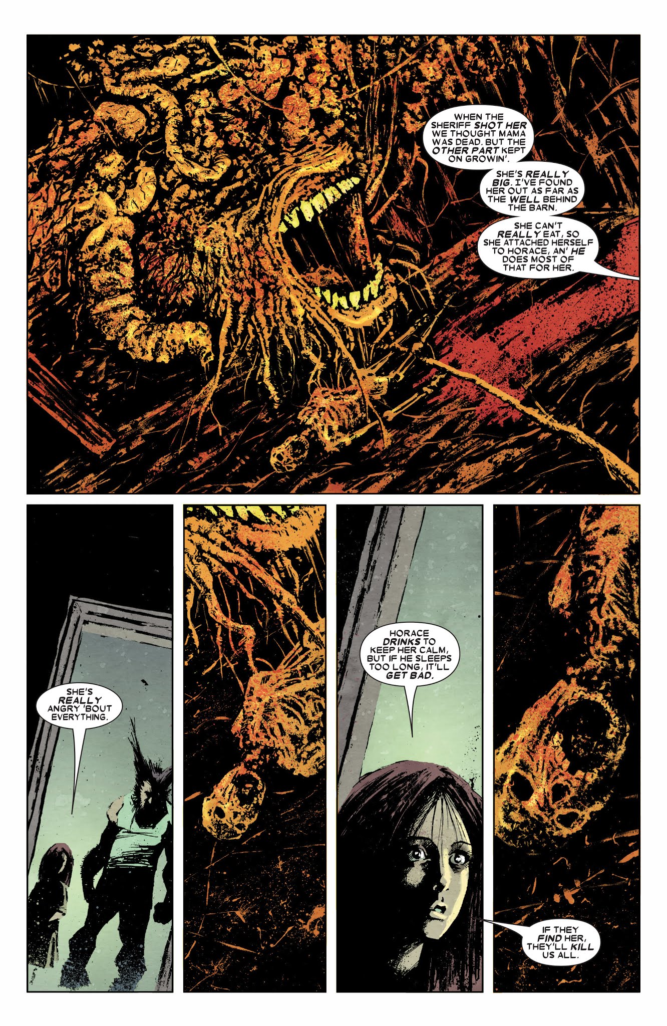 Read online Wolverine: Blood & Sorrow comic -  Issue # TPB - 75