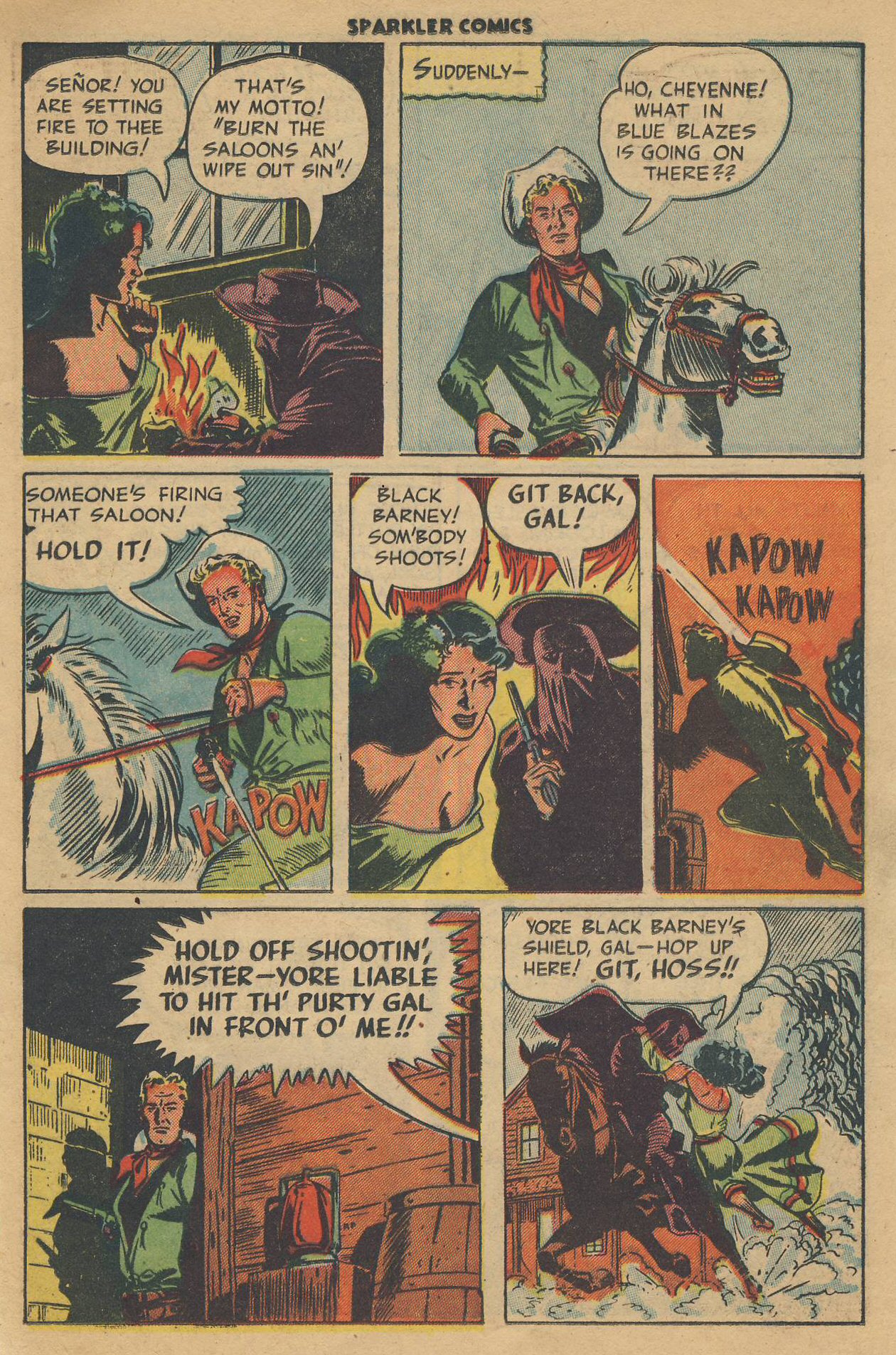 Read online Sparkler Comics comic -  Issue #97 - 25