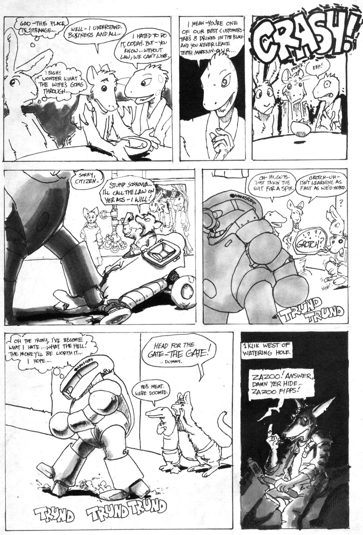 Read online Furrlough comic -  Issue #26 - 11