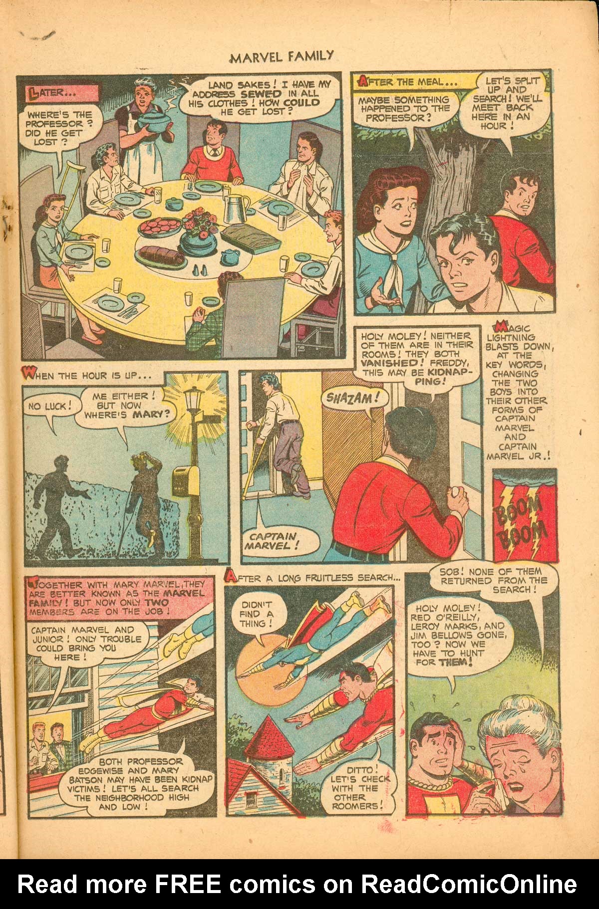 Read online The Marvel Family comic -  Issue #89 - 19