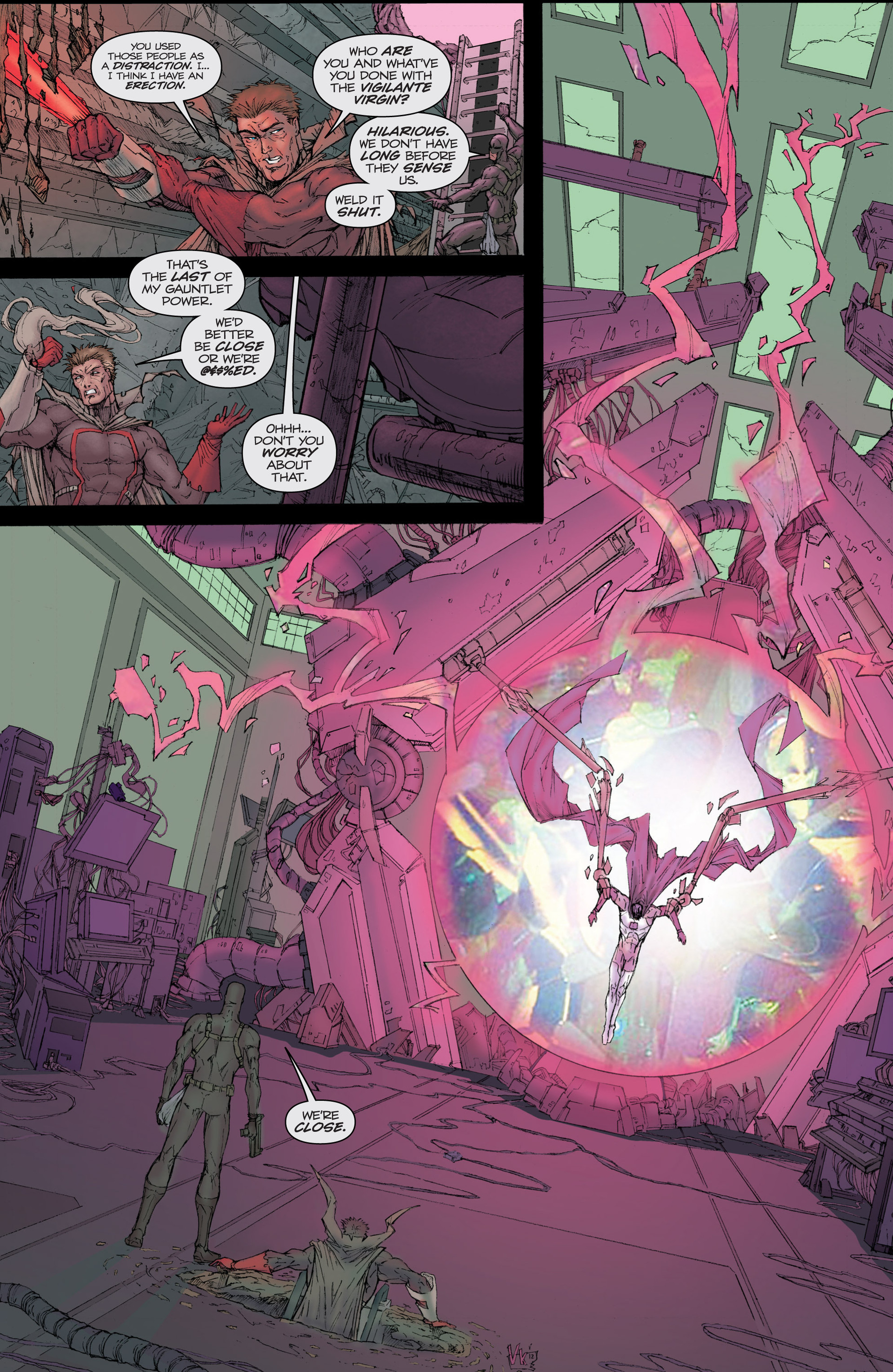 Read online Extermination comic -  Issue #7 - 19