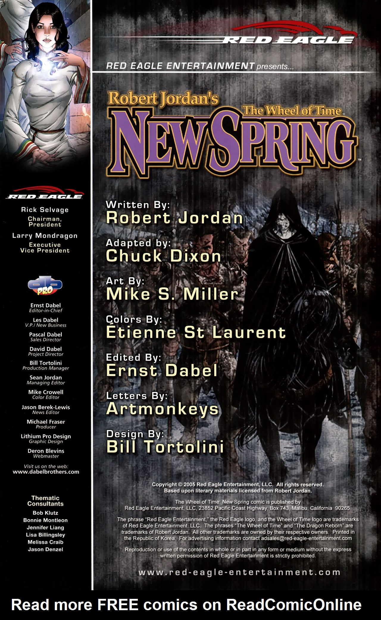 Read online Robert Jordan's The Wheel of Time: New Spring comic -  Issue #2 - 2