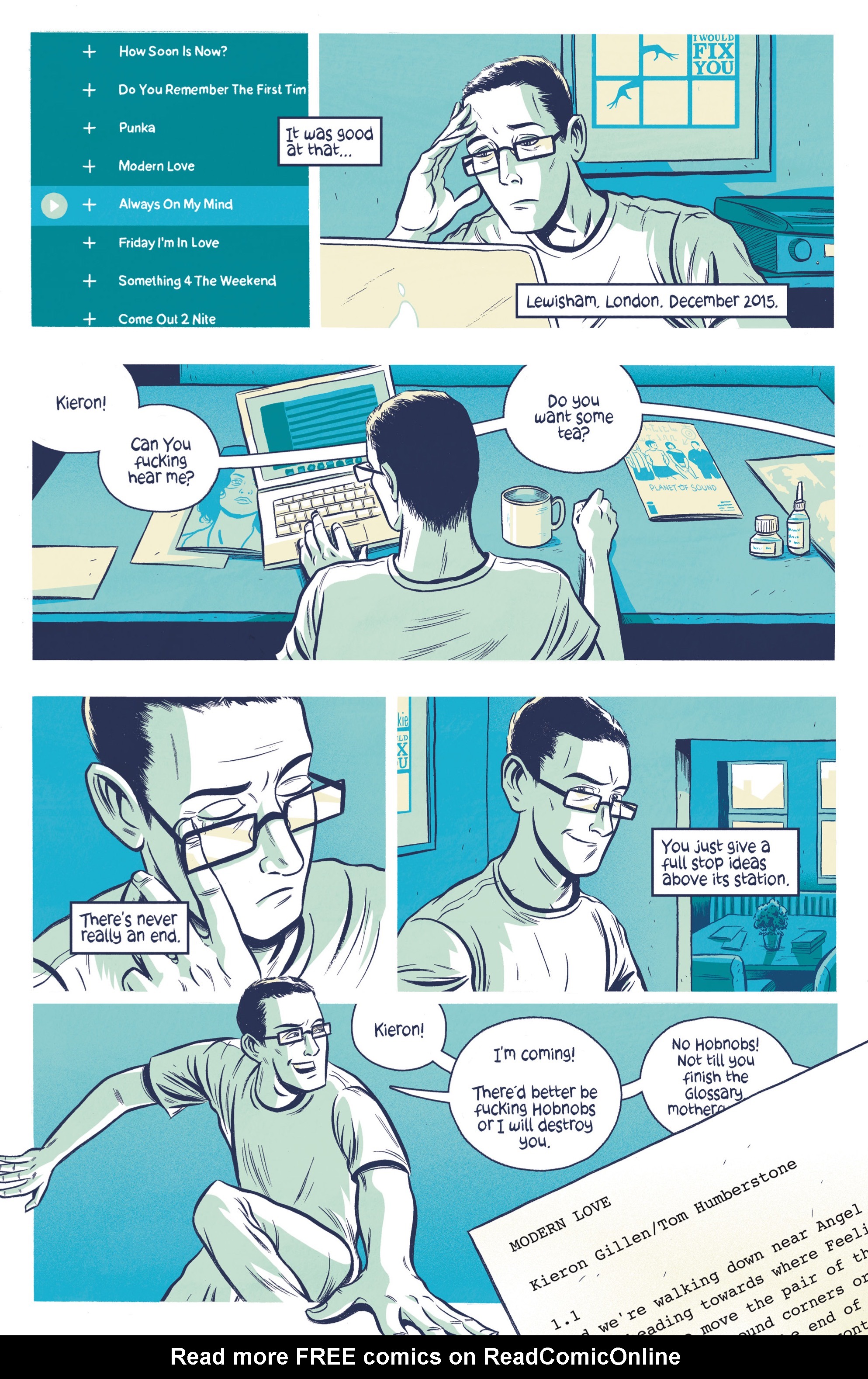 Read online Phonogram (2015) comic -  Issue #6 - 31