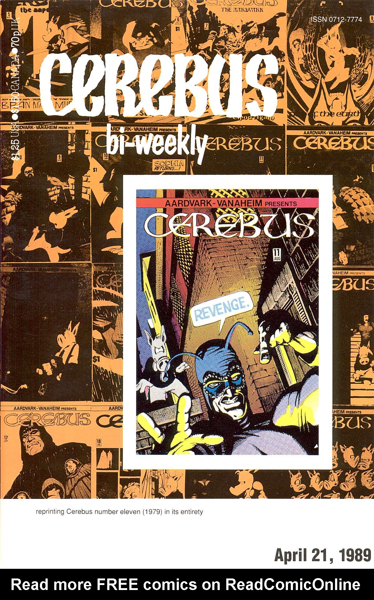 Read online Cerebus comic -  Issue #11 - 1