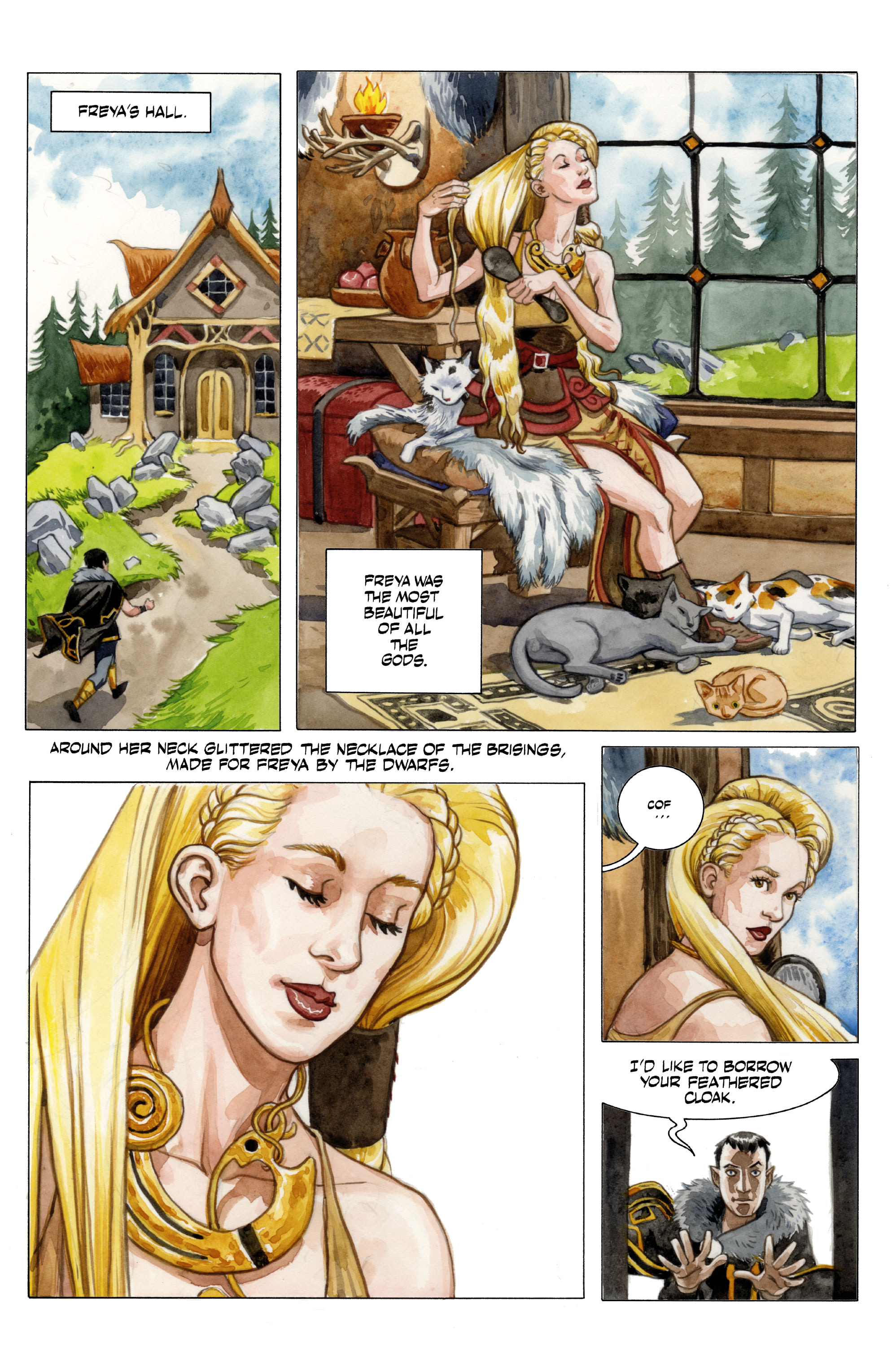 Read online Norse Mythology comic -  Issue #5 - 21