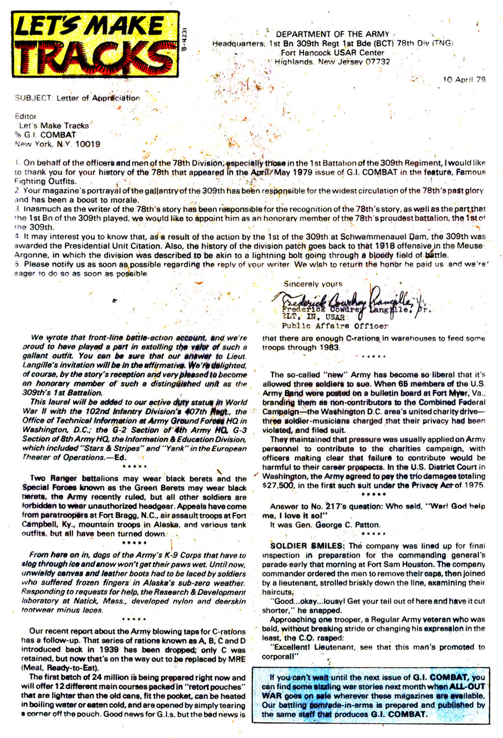 Read online G.I. Combat (1952) comic -  Issue #218 - 52