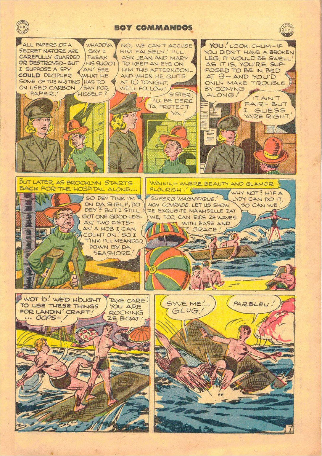 Read online Boy Commandos comic -  Issue #13 - 9
