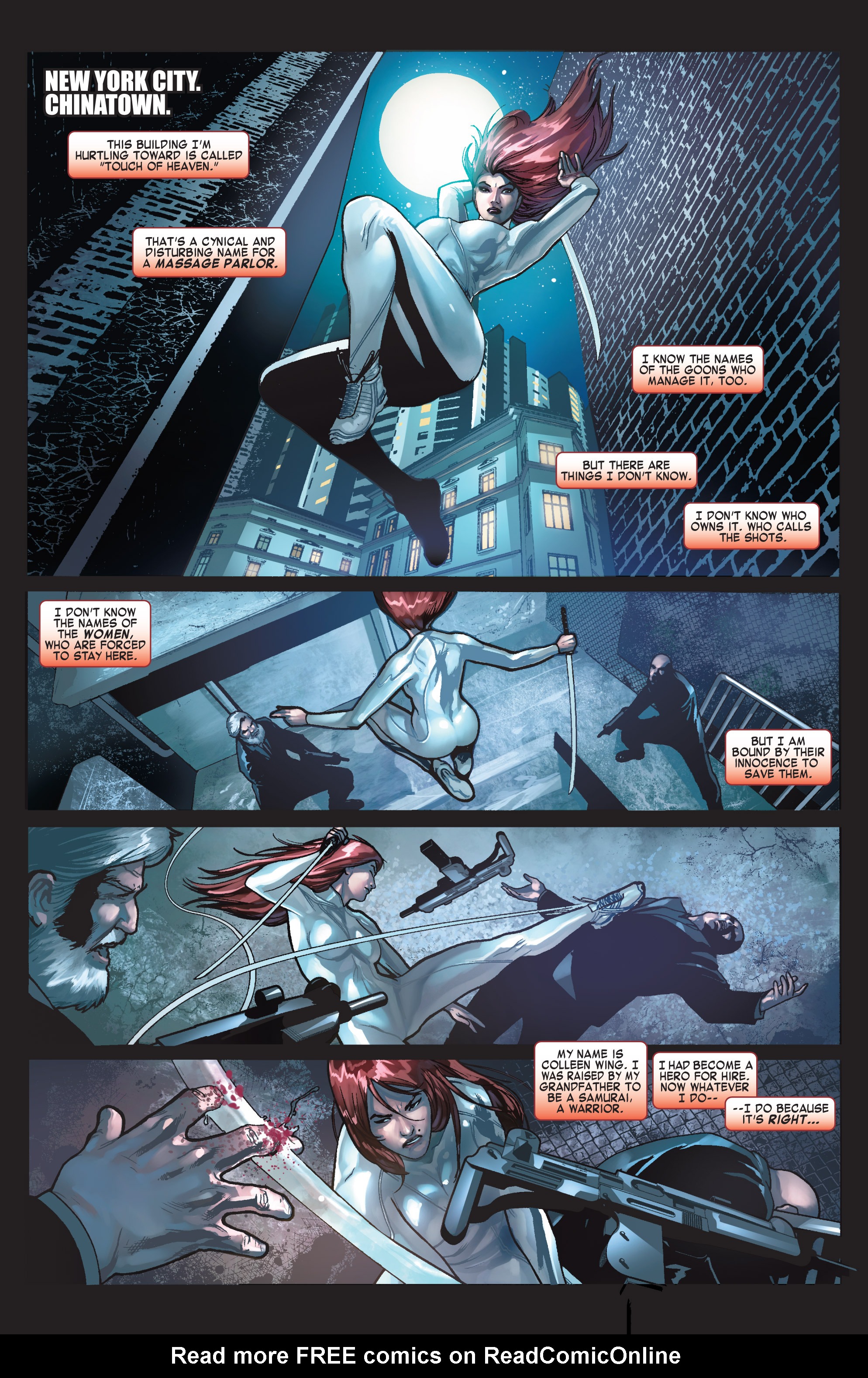 Read online Shadowland: Daughters of the Shadow comic -  Issue #1 - 3
