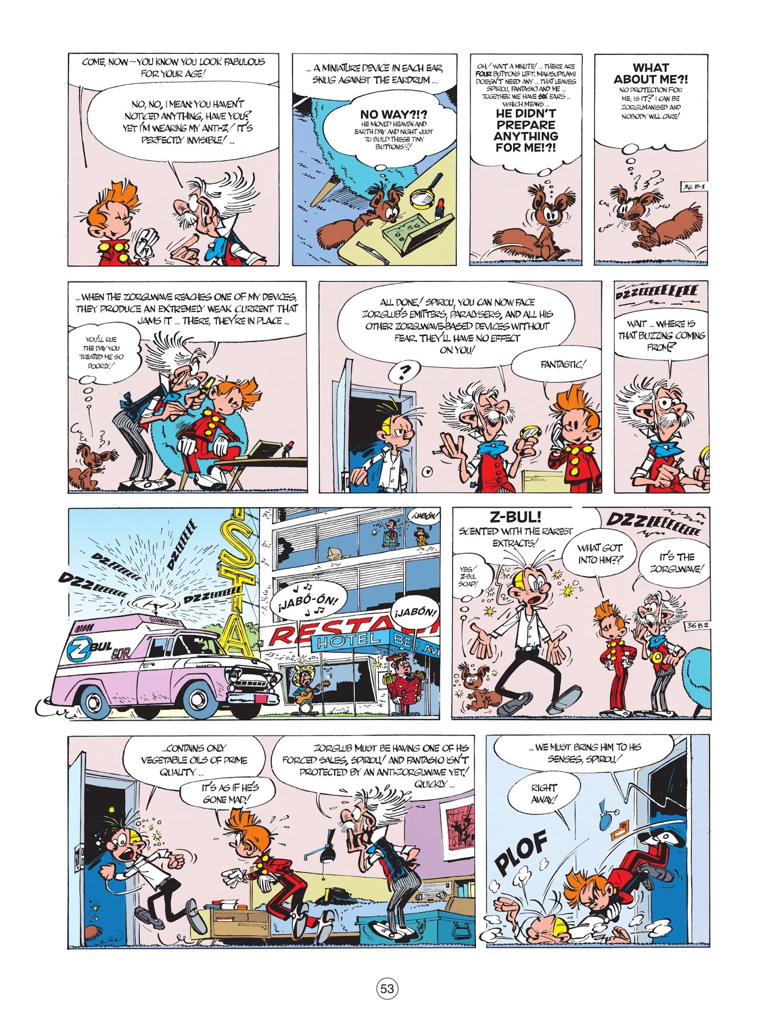 Read online Spirou & Fantasio (2009) comic -  Issue #15 - 55
