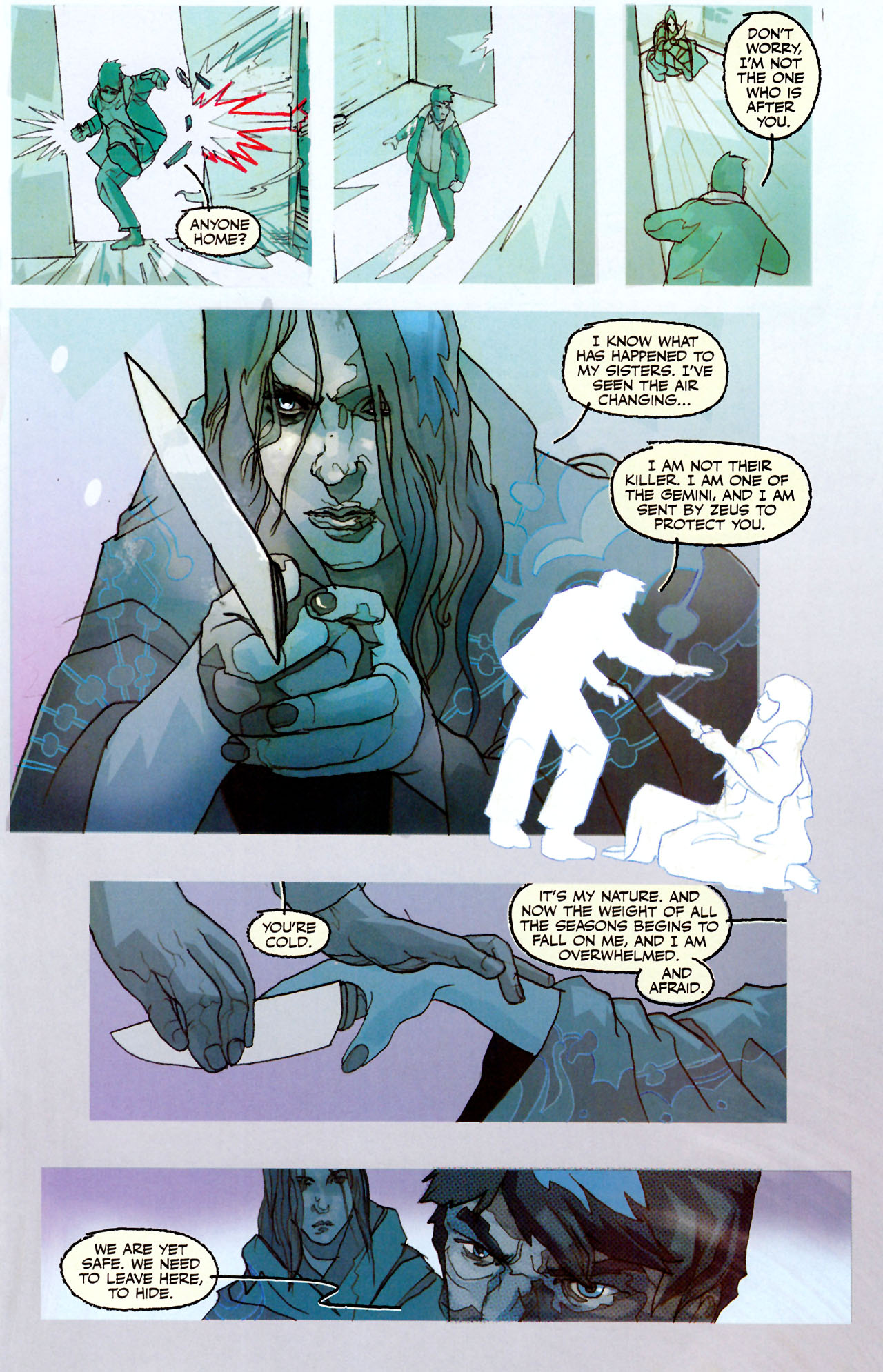 Read online Olympus (2009) comic -  Issue #3 - 16