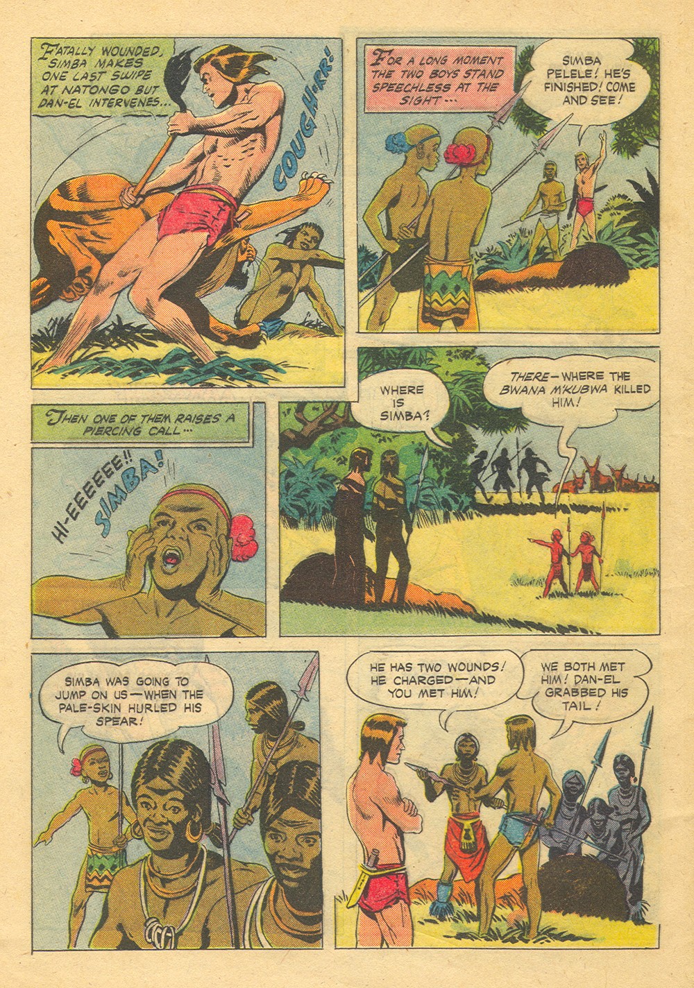 Read online Tarzan (1948) comic -  Issue #97 - 32