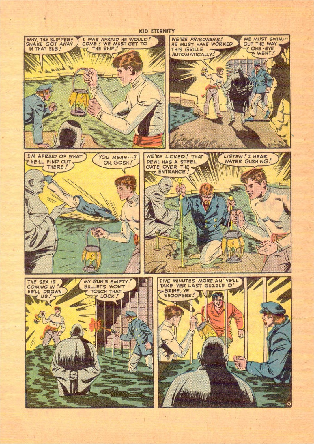 Read online Kid Eternity (1946) comic -  Issue #8 - 44