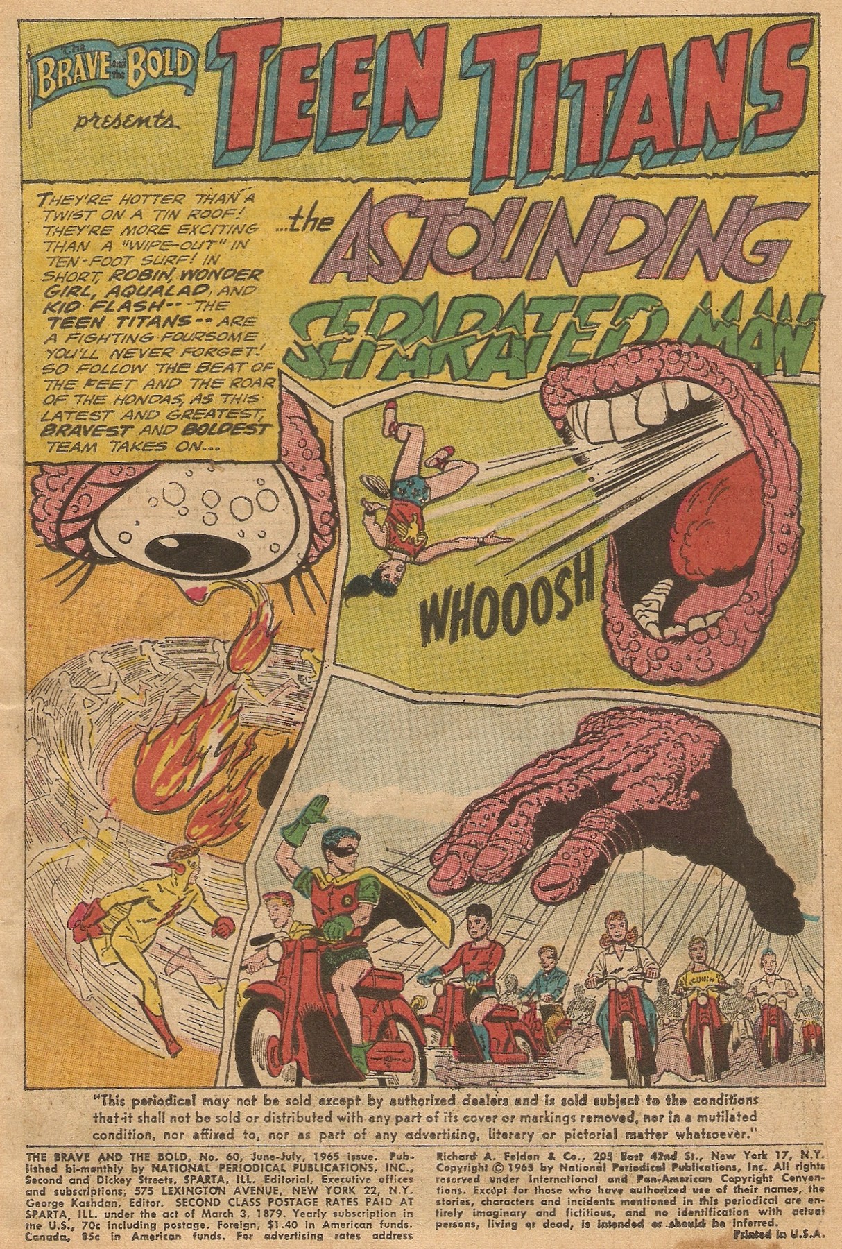 Read online The Brave and the Bold (1955) comic -  Issue #60 - 3