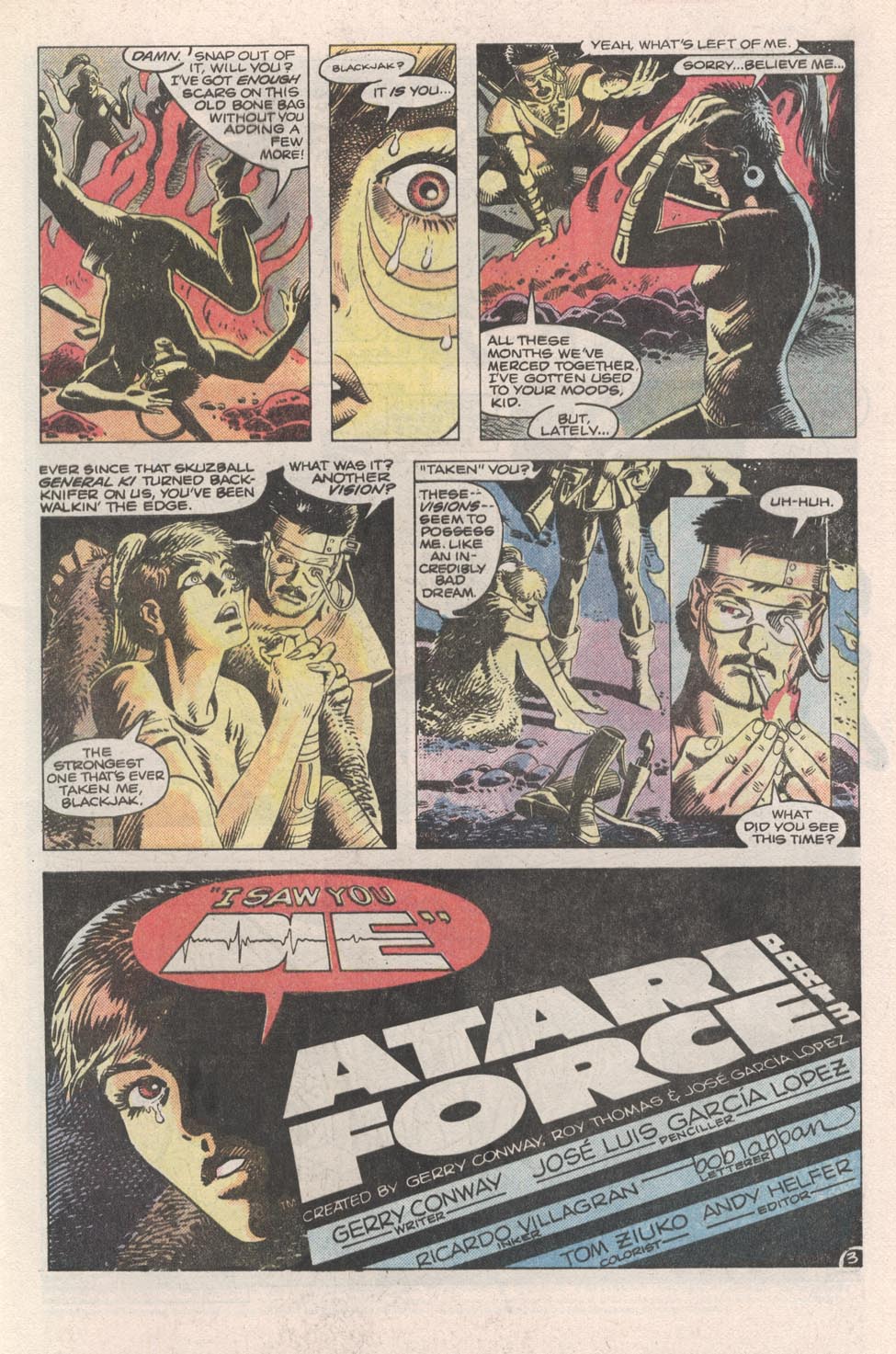 Read online Atari Force (1984) comic -  Issue #3 - 4