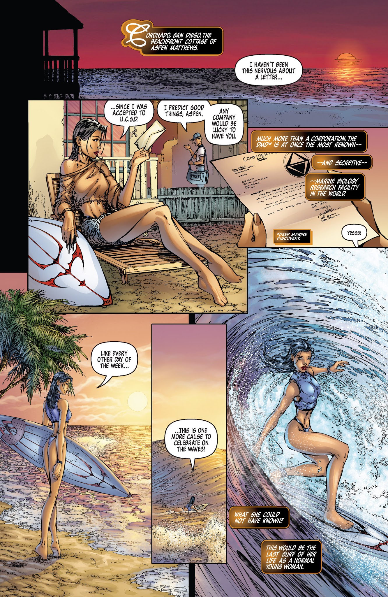 Read online Michael Turner's Fathom (2013) comic -  Issue # _Annual 1 - 34