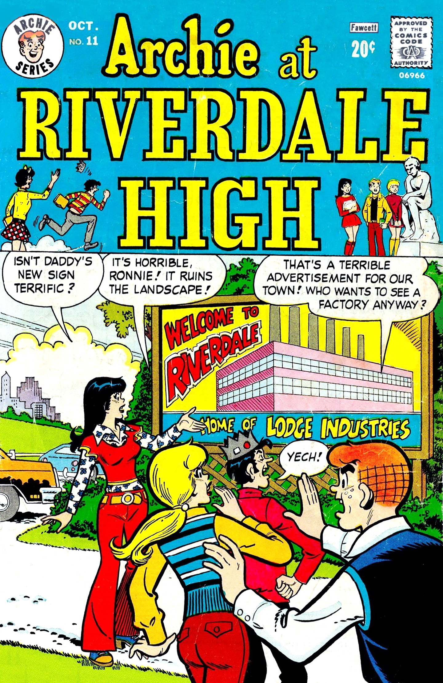 Read online Archie at Riverdale High (1972) comic -  Issue #11 - 1