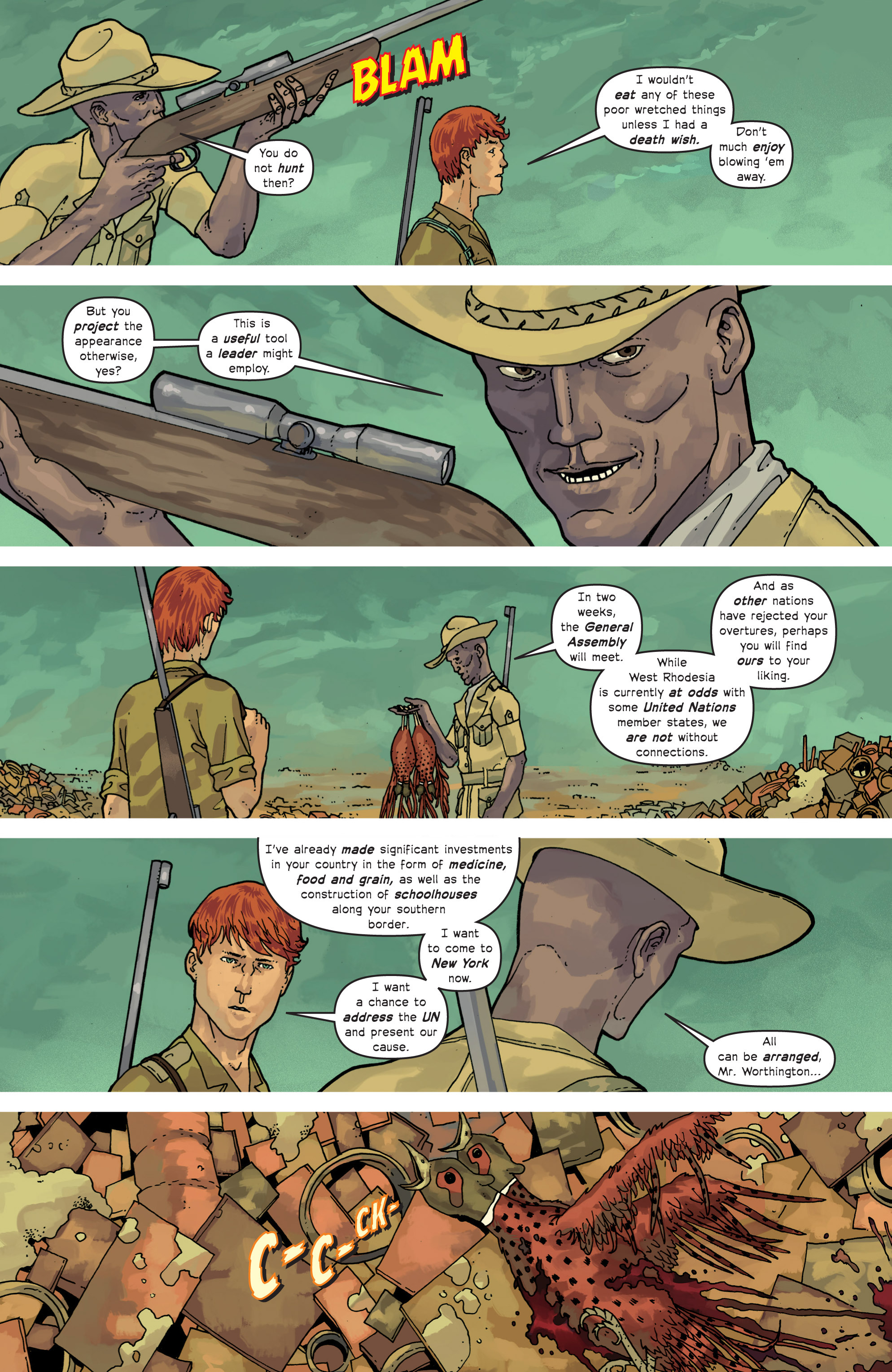 Read online Great Pacific comic -  Issue #9 - 17