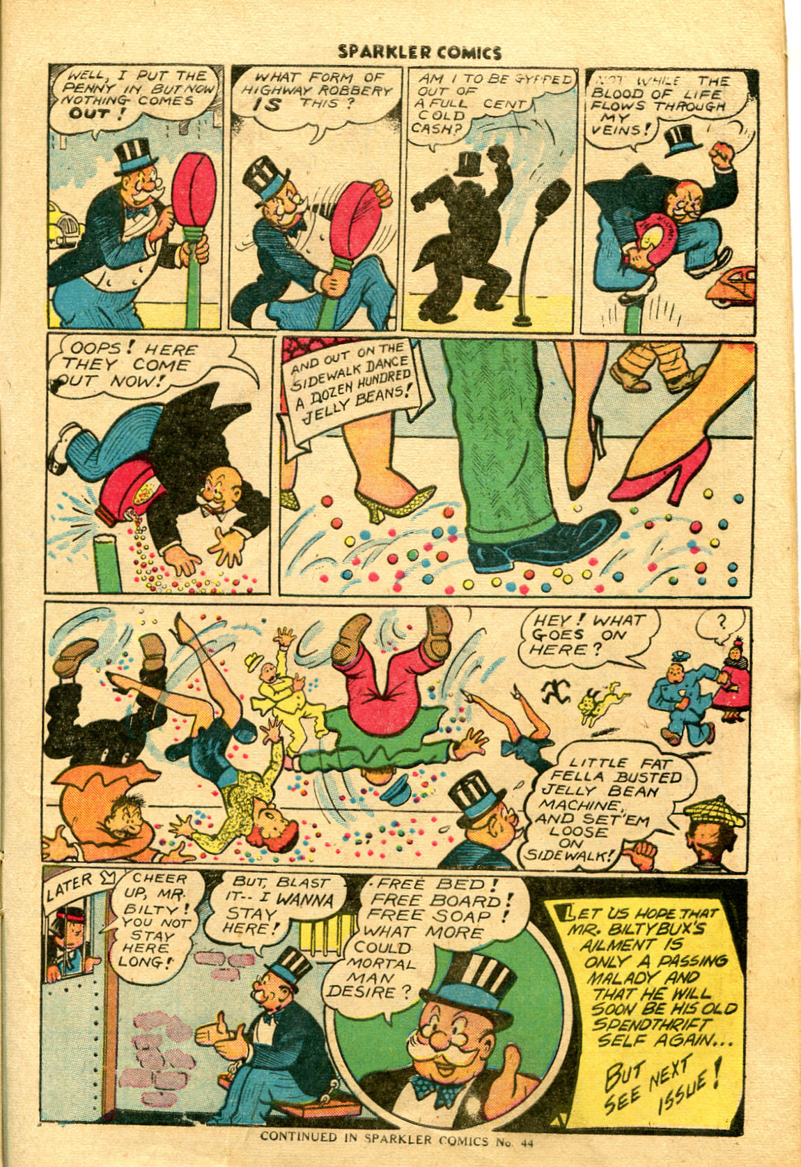 Read online Sparkler Comics comic -  Issue #43 - 39