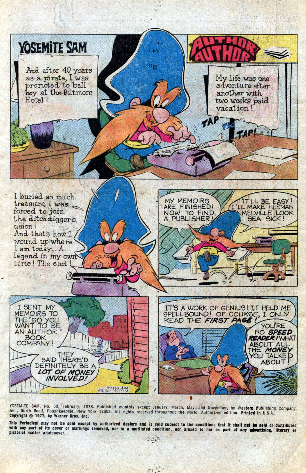 Read online Yosemite Sam and Bugs Bunny comic -  Issue #50 - 3