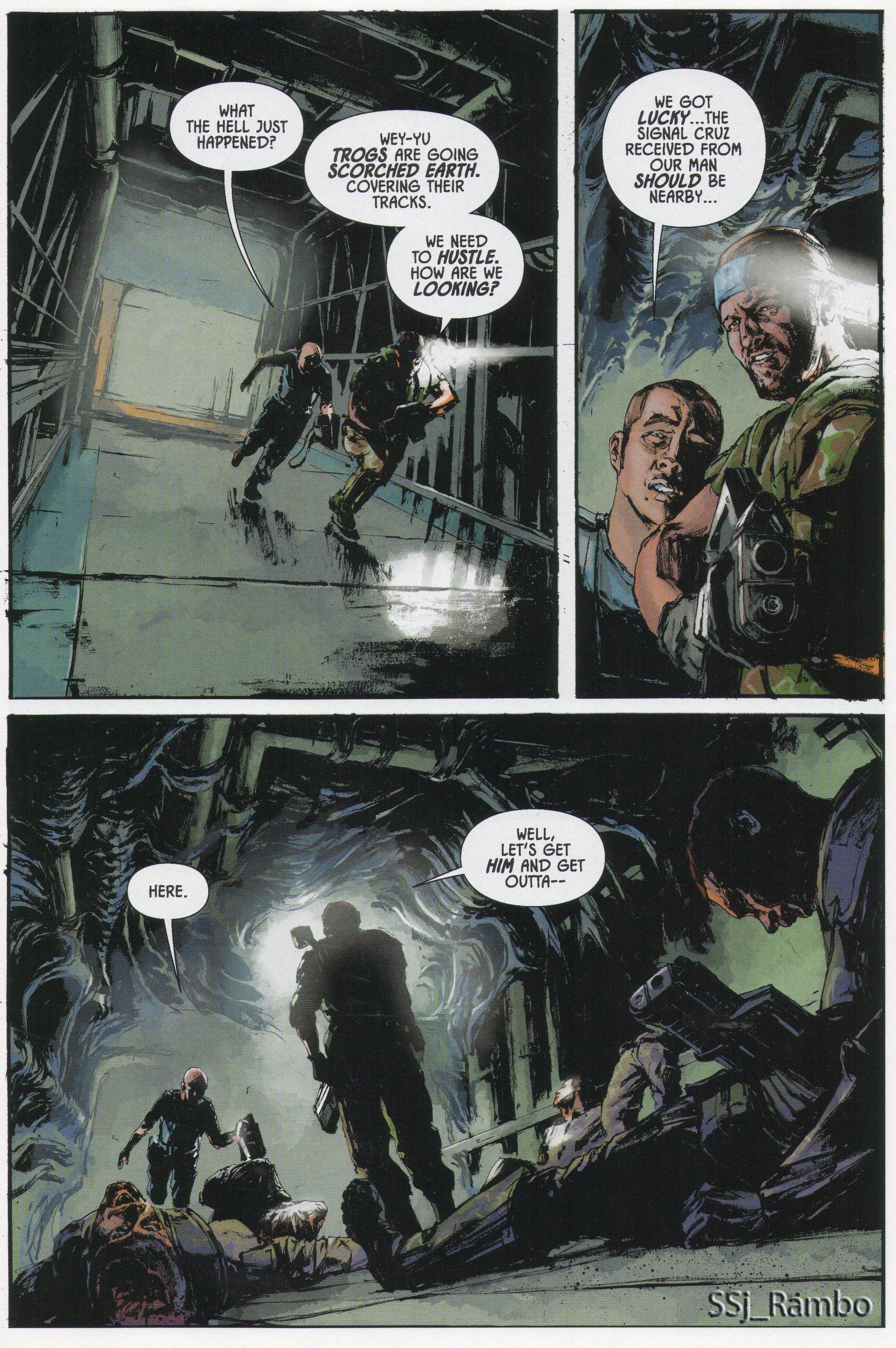 Read online Aliens: Colonial Marines - No Man Left Behind comic -  Issue # Full - 4