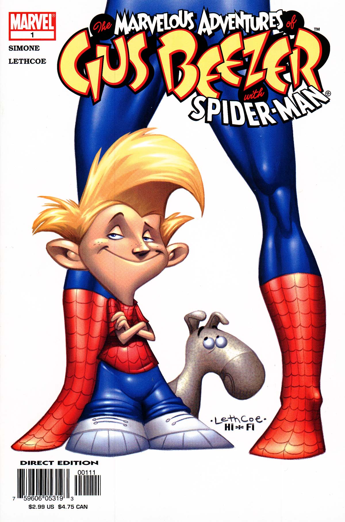 Read online Marvelous Adventures of Gus Beezer comic -  Issue # Spider-Man - 1