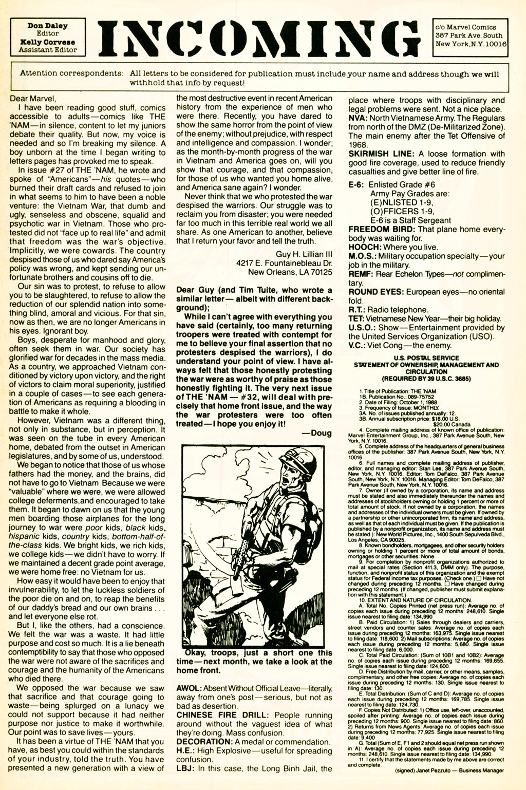 Read online The 'Nam comic -  Issue #31 - 25