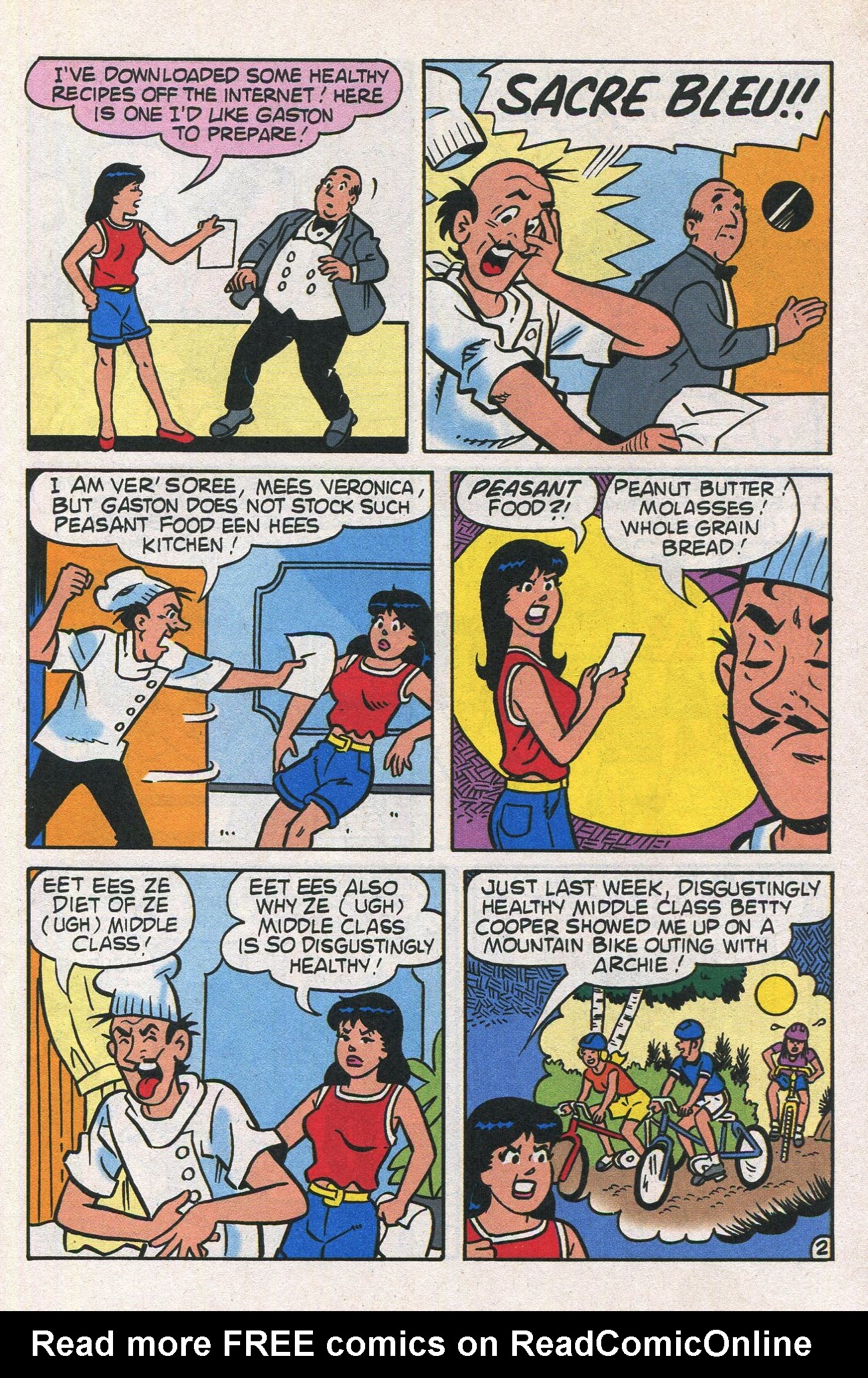 Read online Veronica comic -  Issue #104 - 21