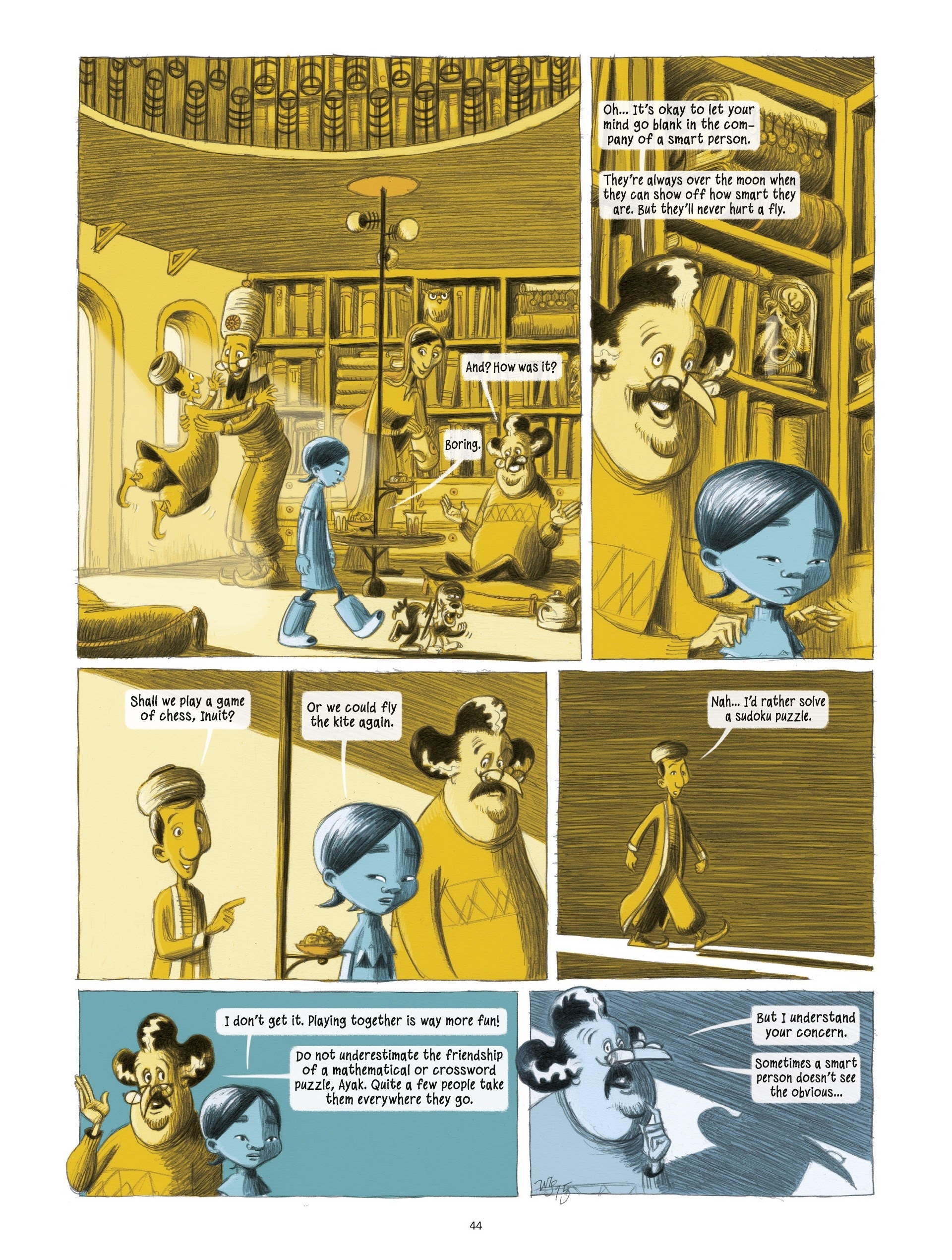 Read online Ayak & Por comic -  Issue #1 - 44