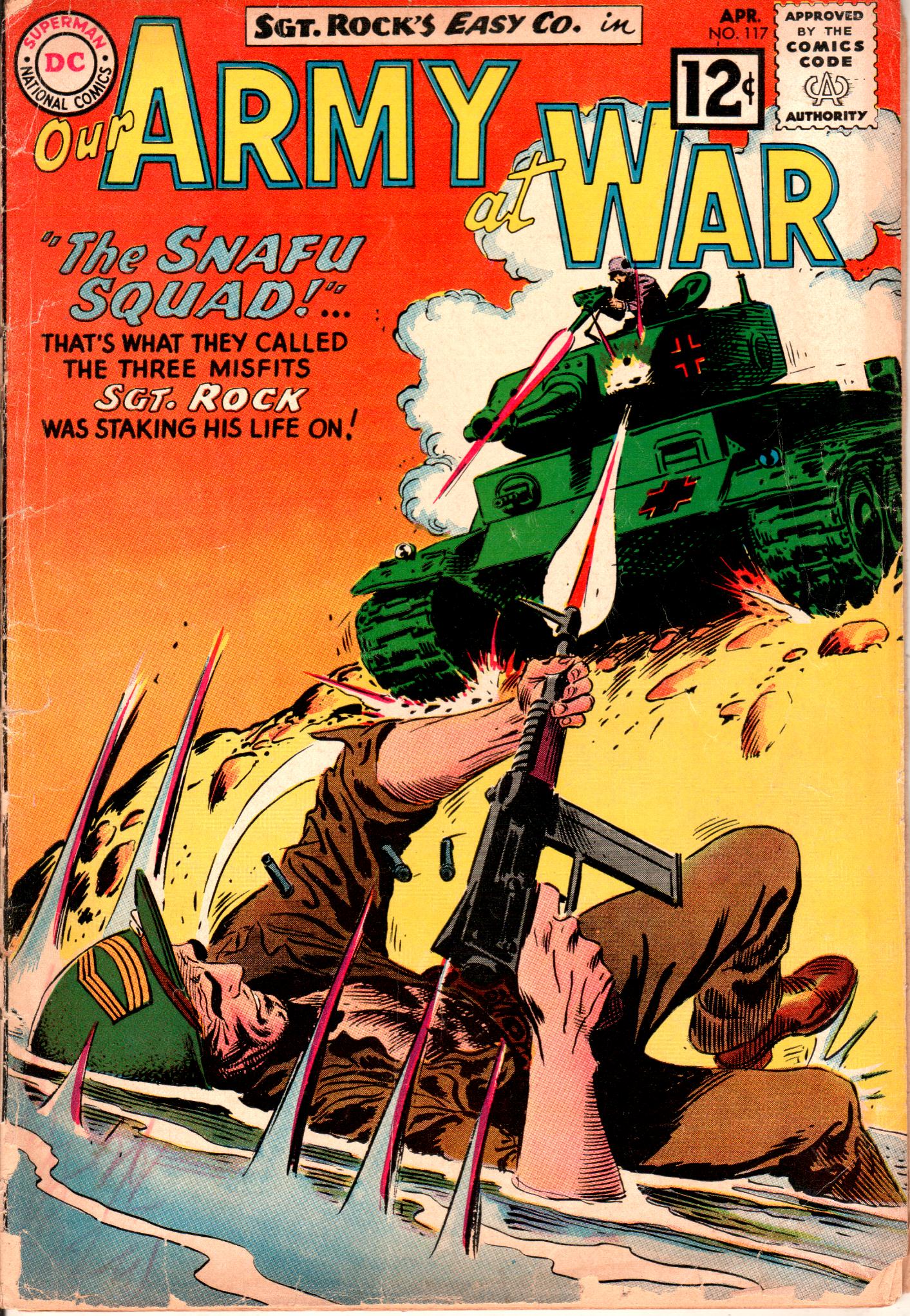 Read online Our Army at War (1952) comic -  Issue #117 - 1