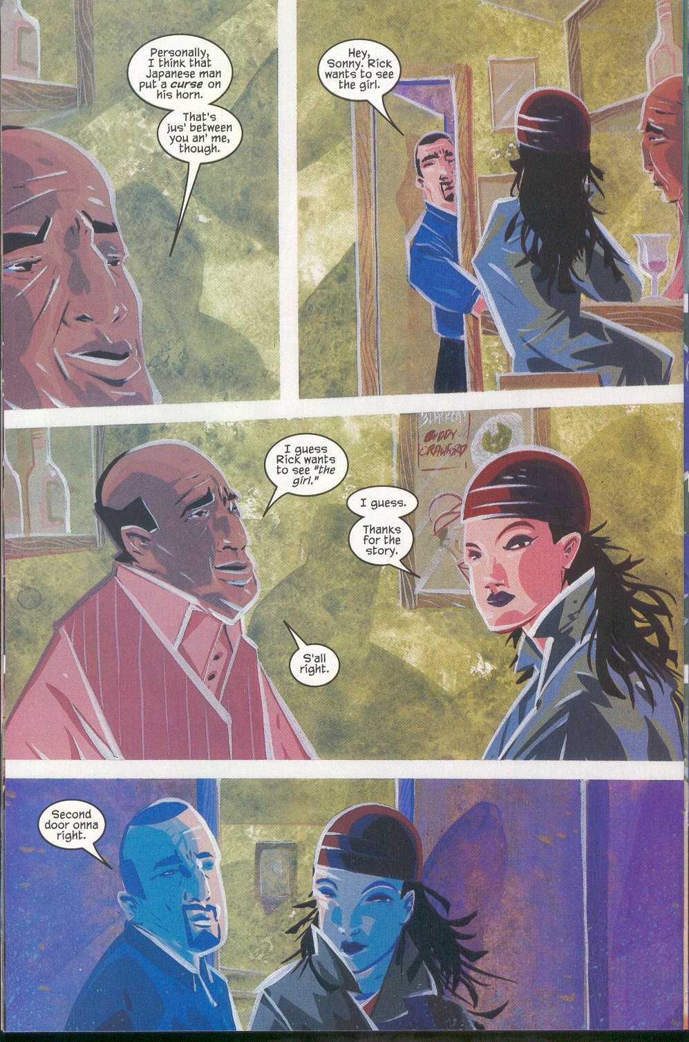 Read online Elektra: Glimpse & Echo comic -  Issue #1 - 19