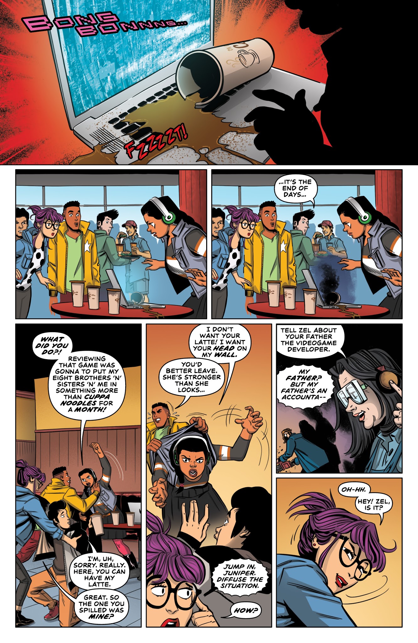 Read online Three O'Clock Club comic -  Issue #3 - 12