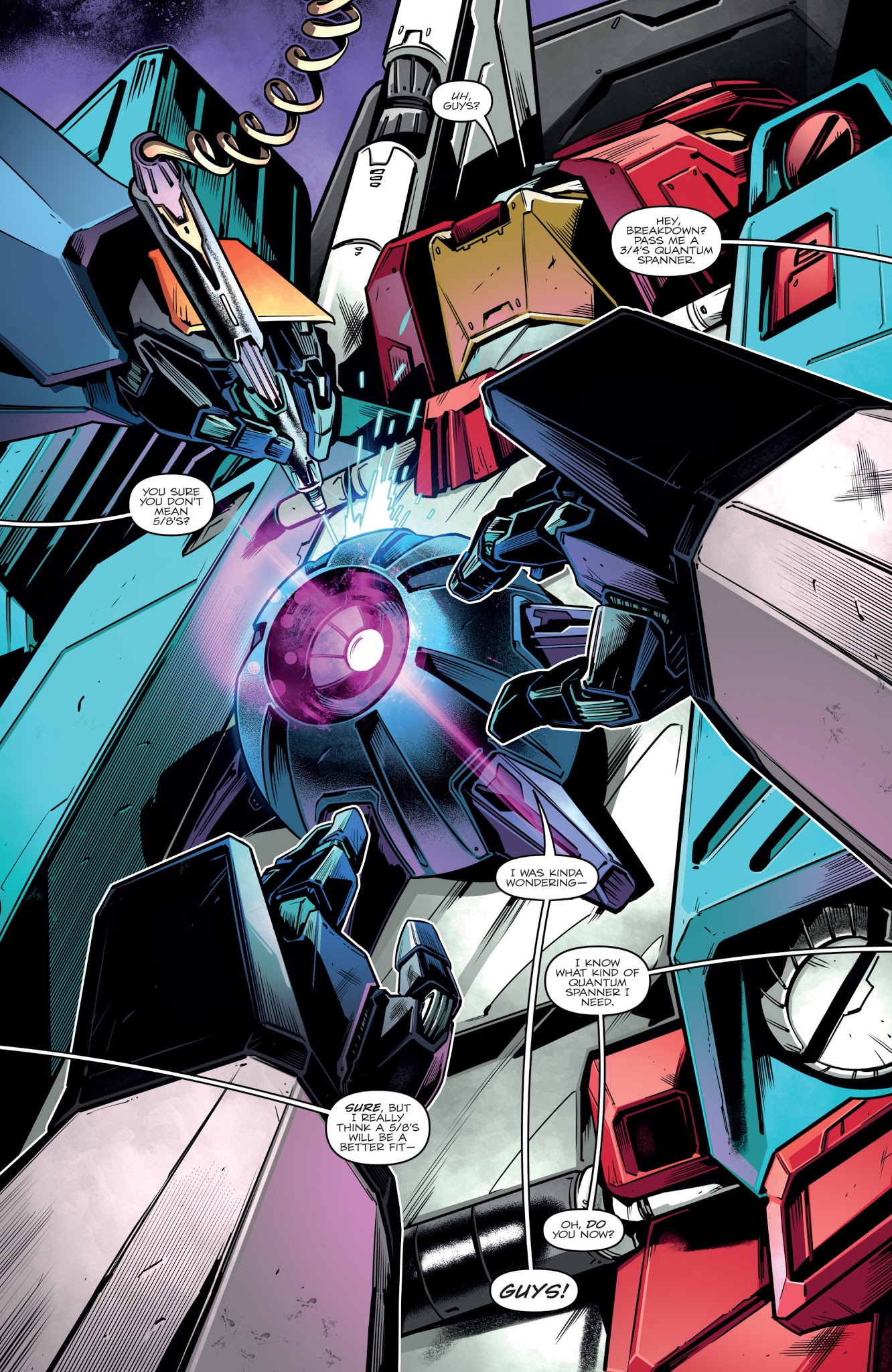 Read online Transformers vs. Visionaries comic -  Issue #4 - 5