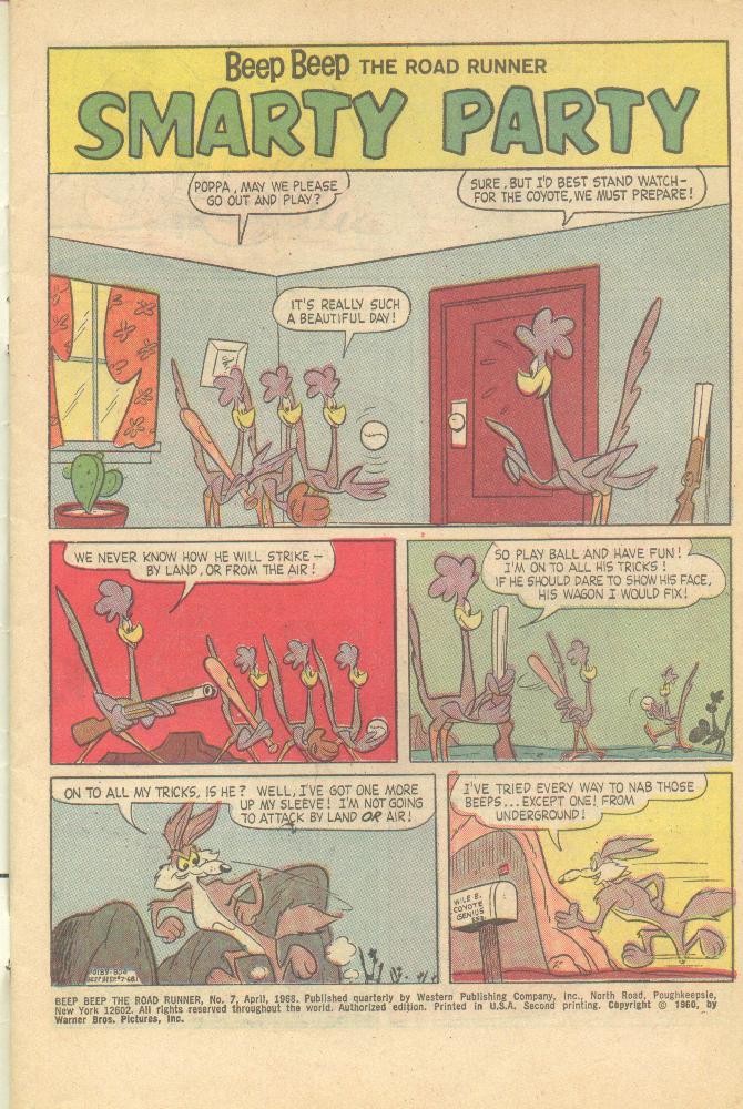 Read online Beep Beep The Road Runner comic -  Issue #7 - 3