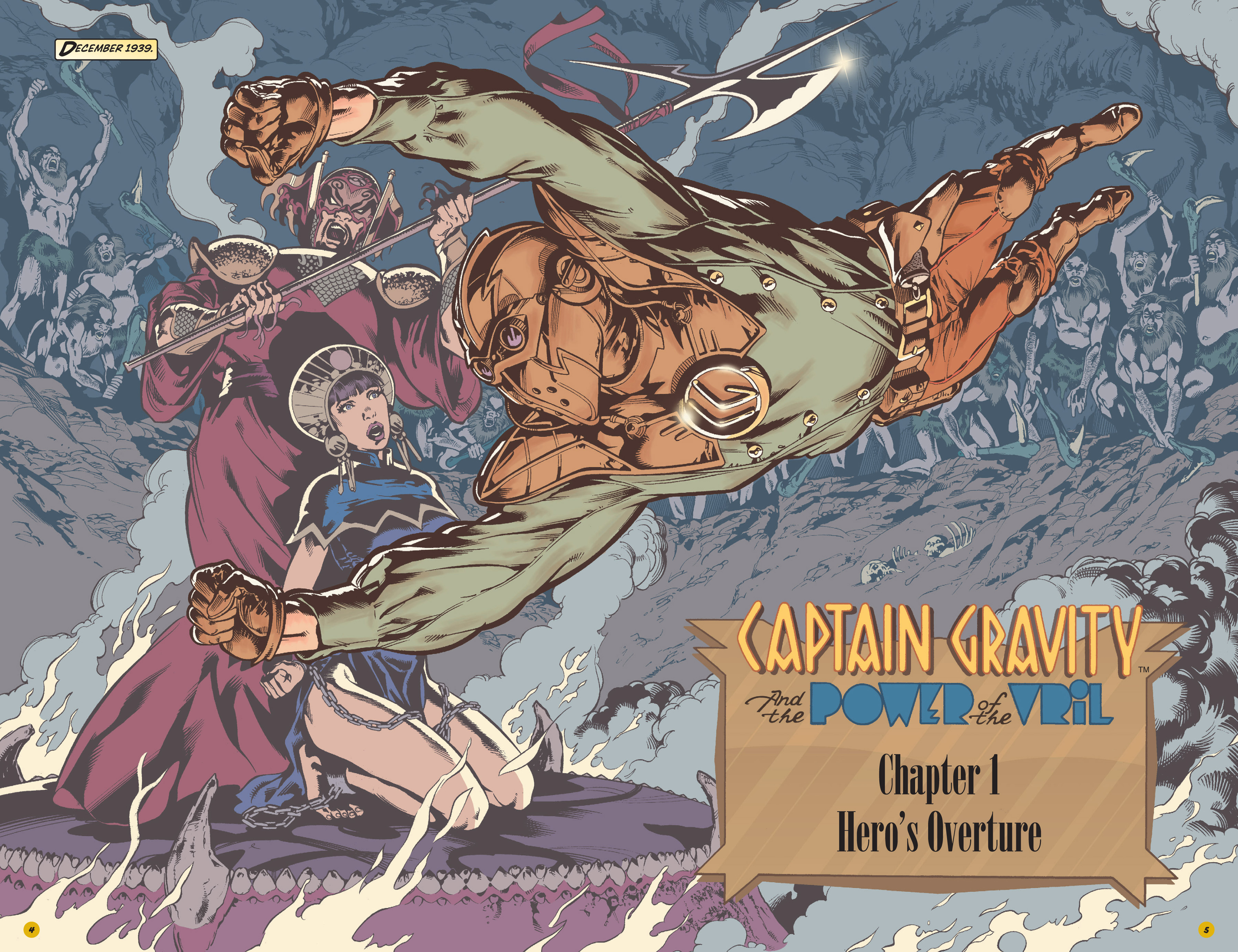 Read online Captain Gravity And The Power Of Vril comic -  Issue # _TPB (Part 1) - 11