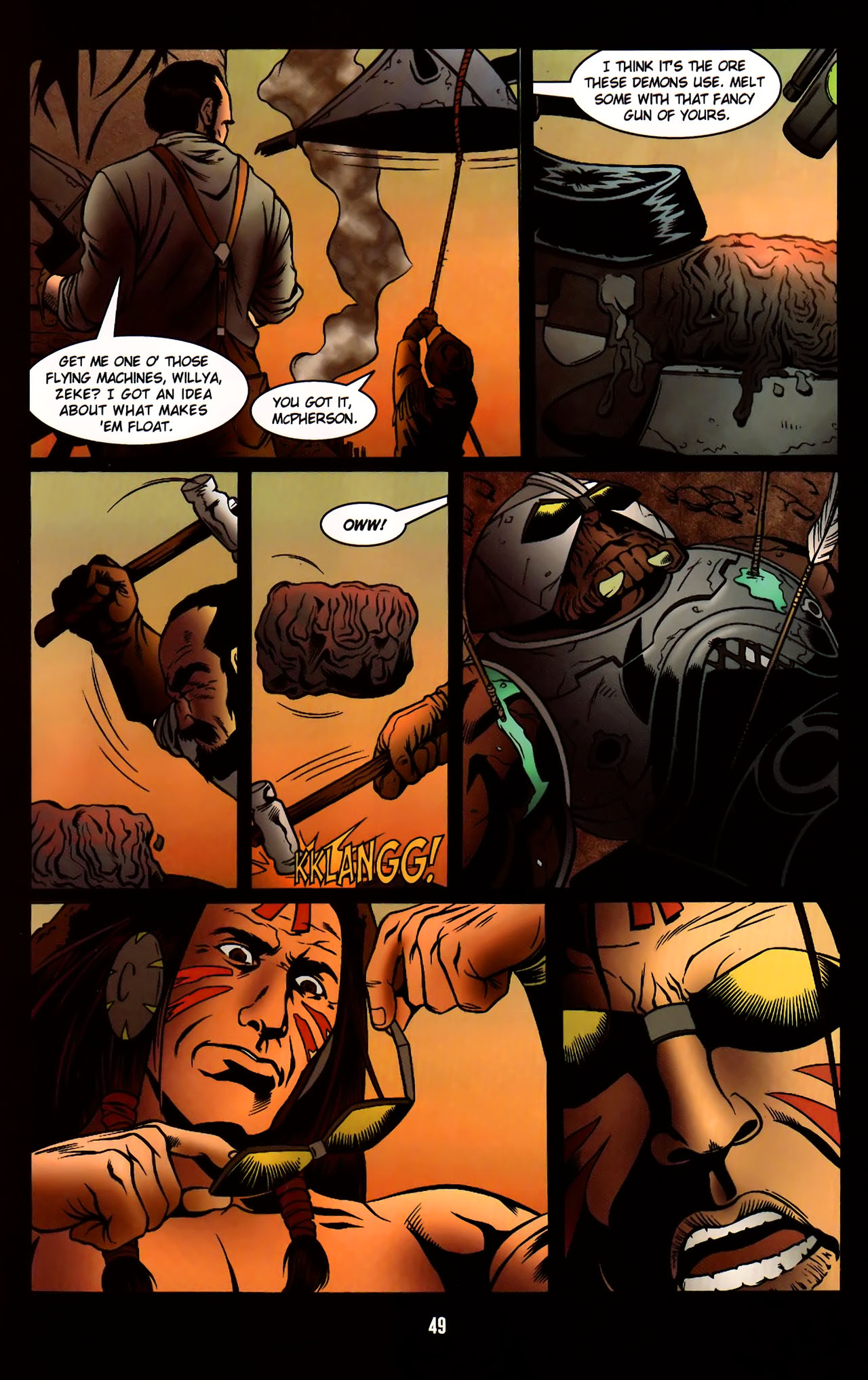 Read online Cowboys & Aliens comic -  Issue # TPB - 58