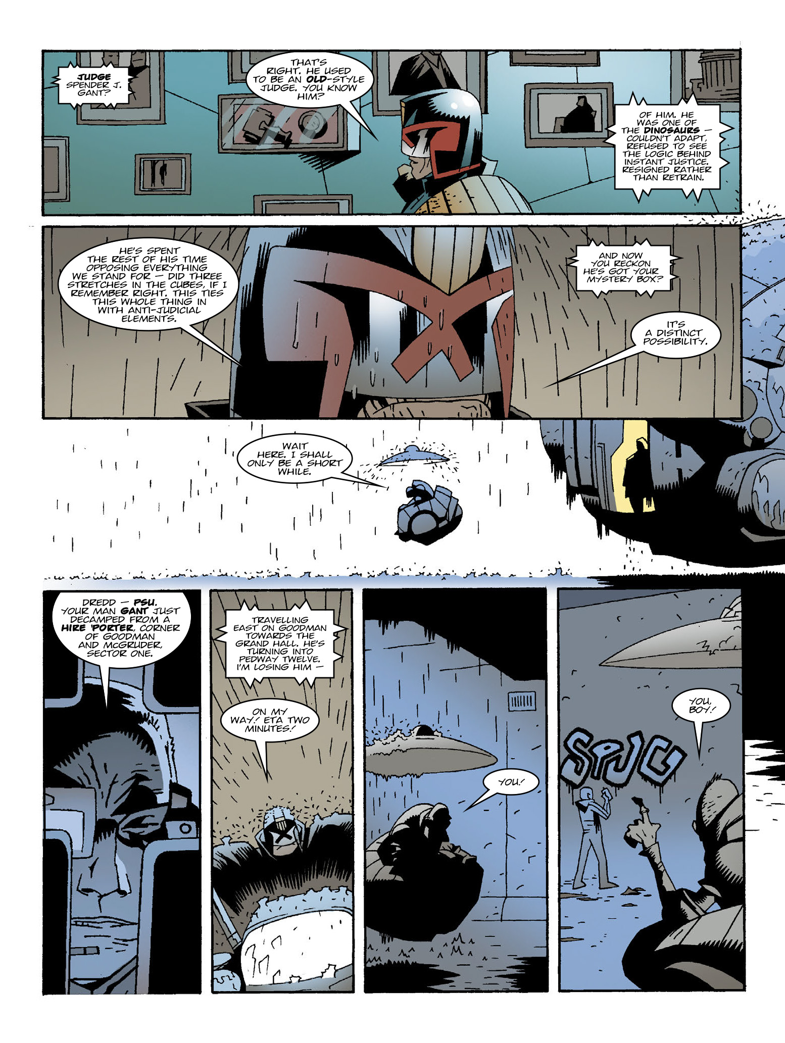 Read online Essential Judge Dredd: Origins comic -  Issue # TPB (Part 1) - 32
