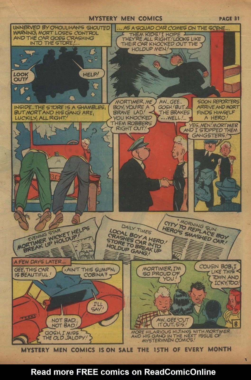Mystery Men Comics issue 27 - Page 33