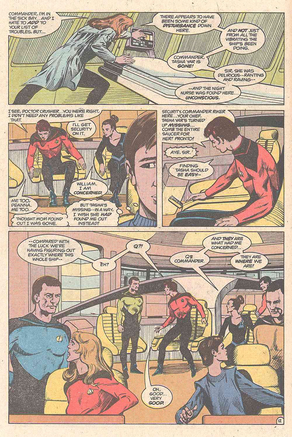 Read online Star Trek: The Next Generation (1988) comic -  Issue #4 - 13