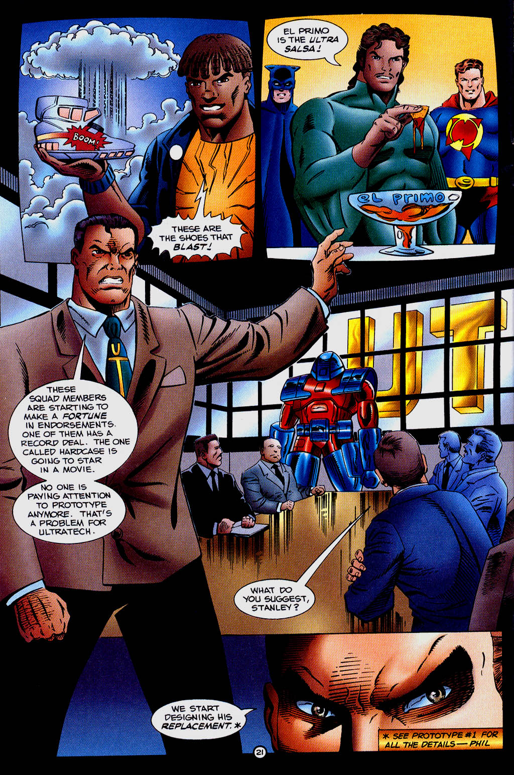 Read online Ultraverse Year Zero: Death of the Squad comic -  Issue #2 - 22