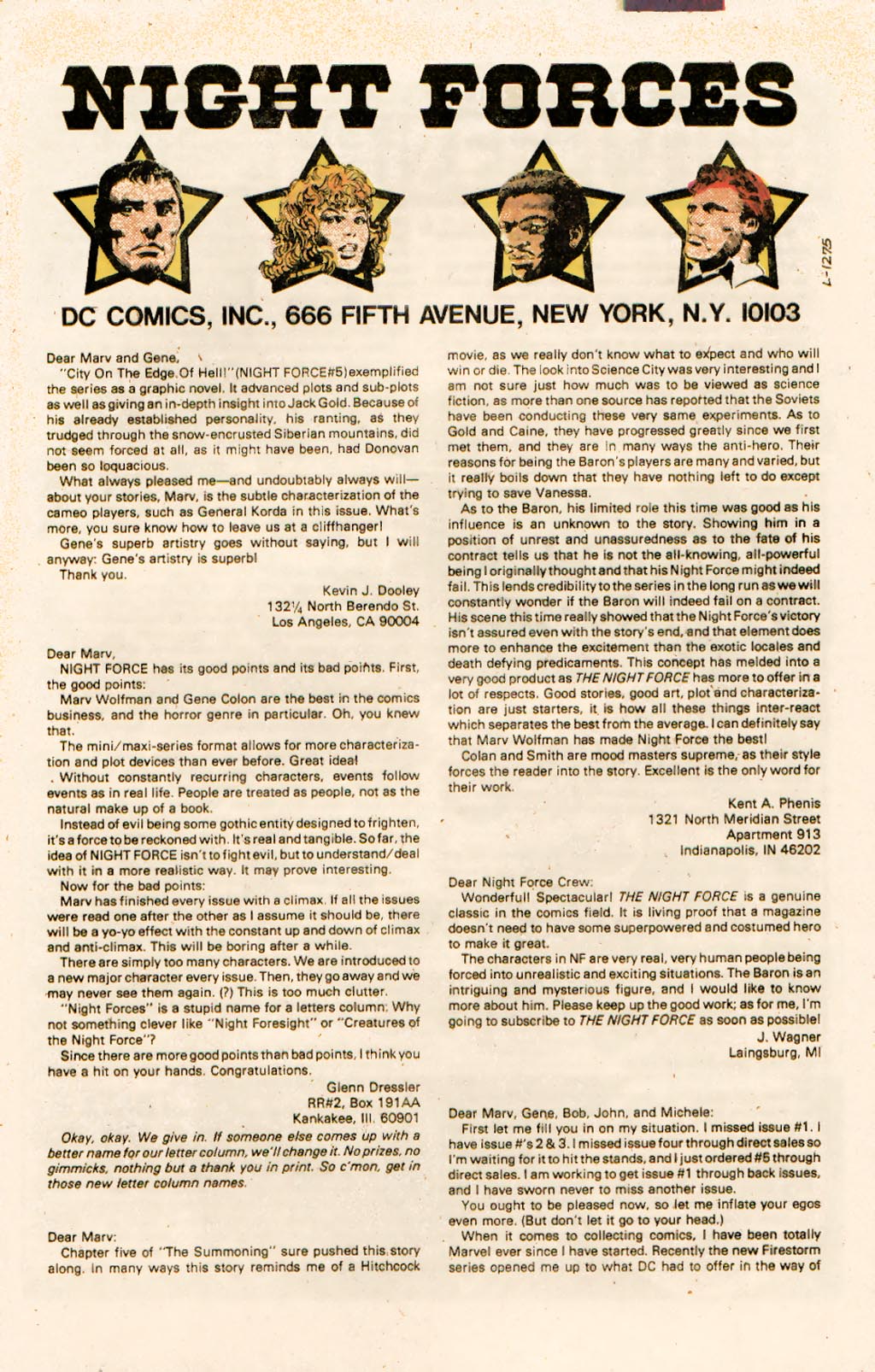 Read online The Night Force comic -  Issue #9 - 33