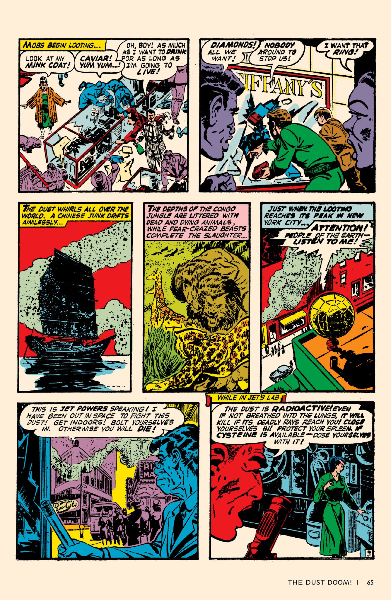 Read online Bob Powell's Complete Jet Powers comic -  Issue # TPB (Part 1) - 69