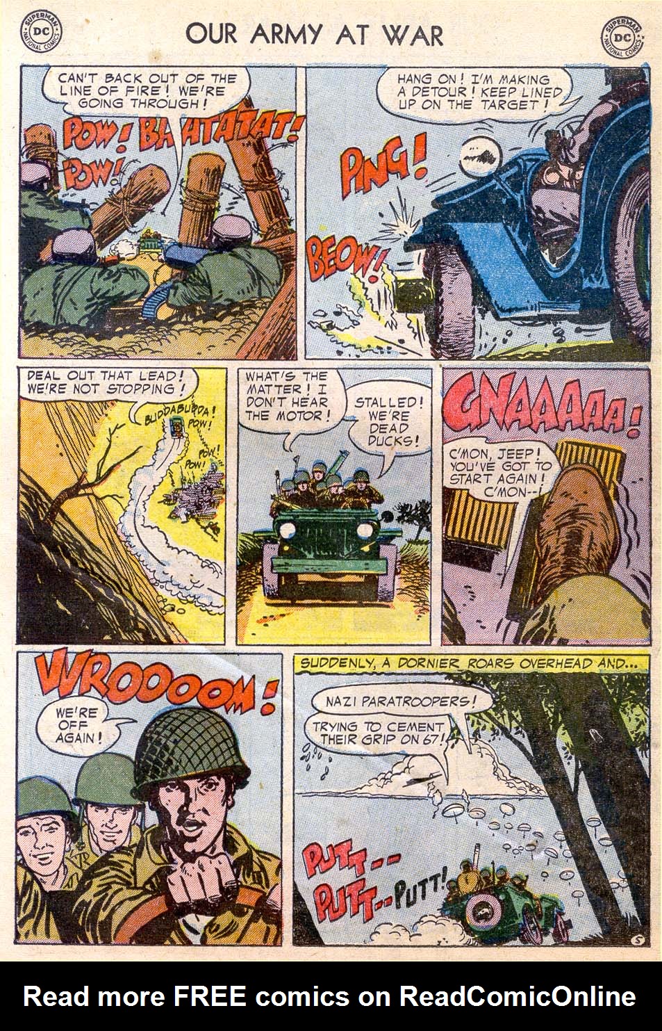 Read online Our Army at War (1952) comic -  Issue #29 - 23
