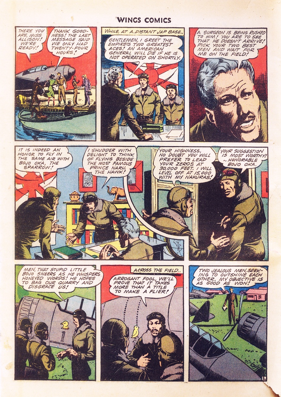 Read online Wings Comics comic -  Issue #37 - 4